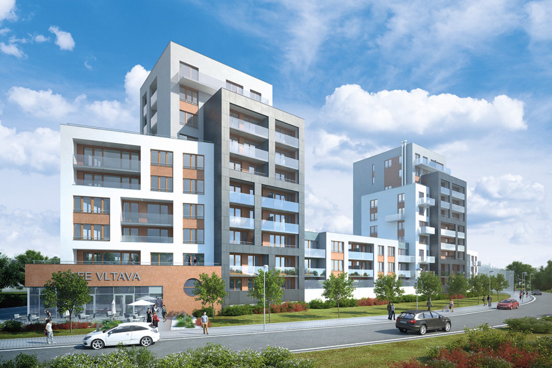 Developersky projekt Rezidence Nad Vltavou 2