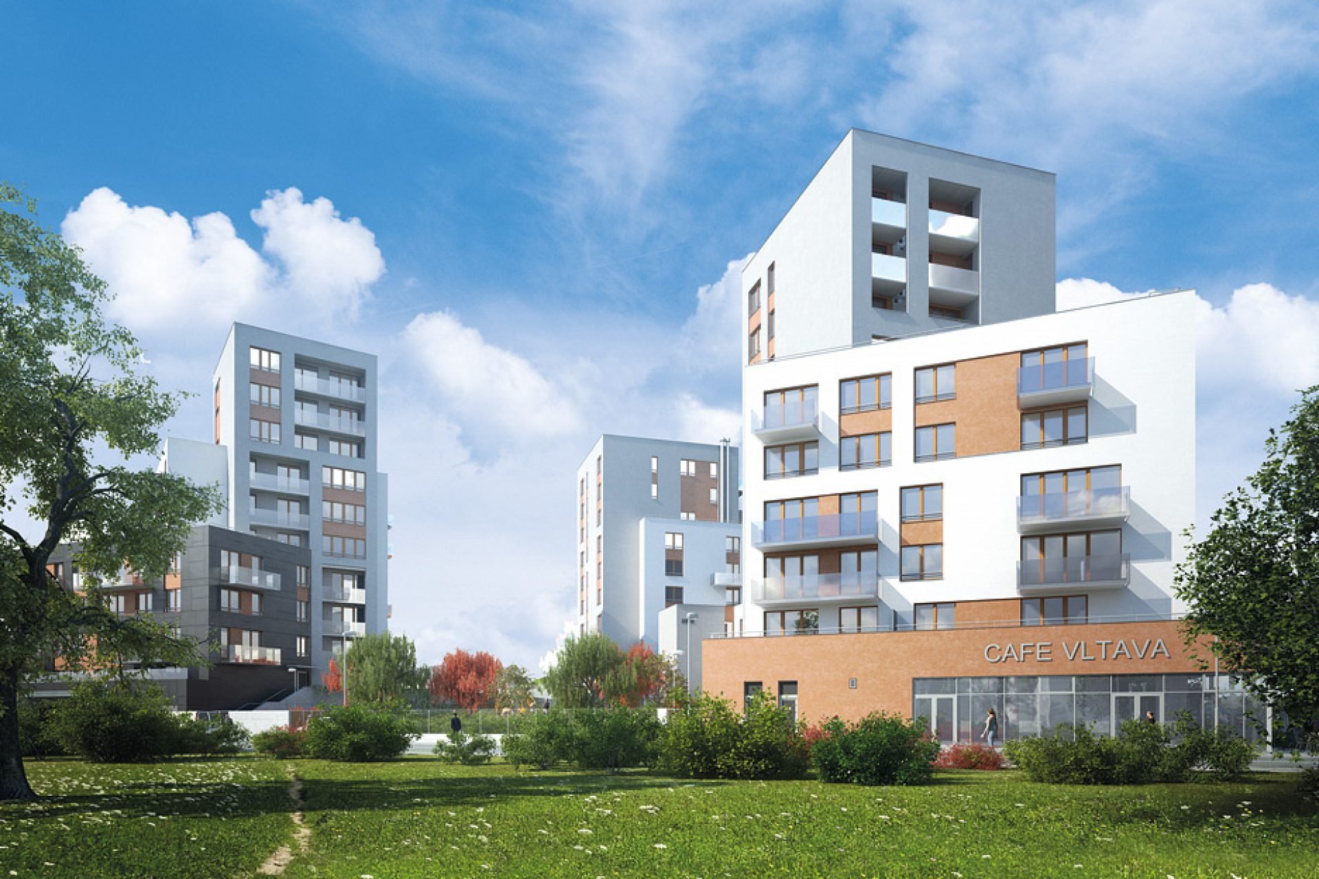 Developersky projekt Rezidence Nad Vltavou 3