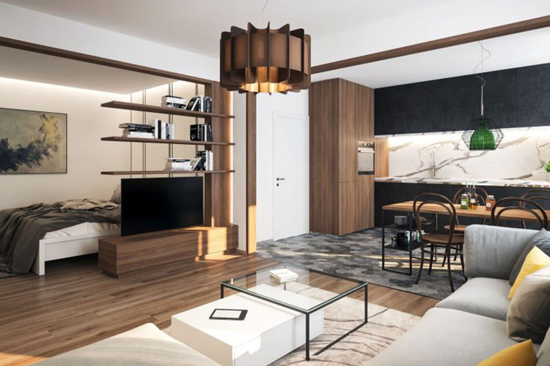 Developersky projekt GreenSide Černý Most 4