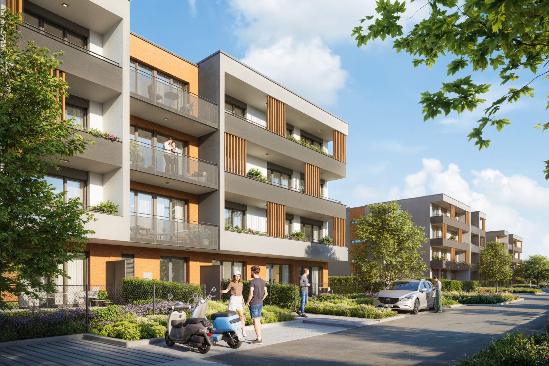 Developersky projekt Viladomy Makovská 2