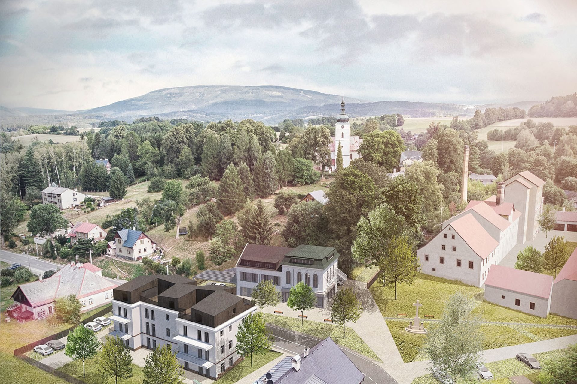 Developersky projekt Bytový dům Kluge 4