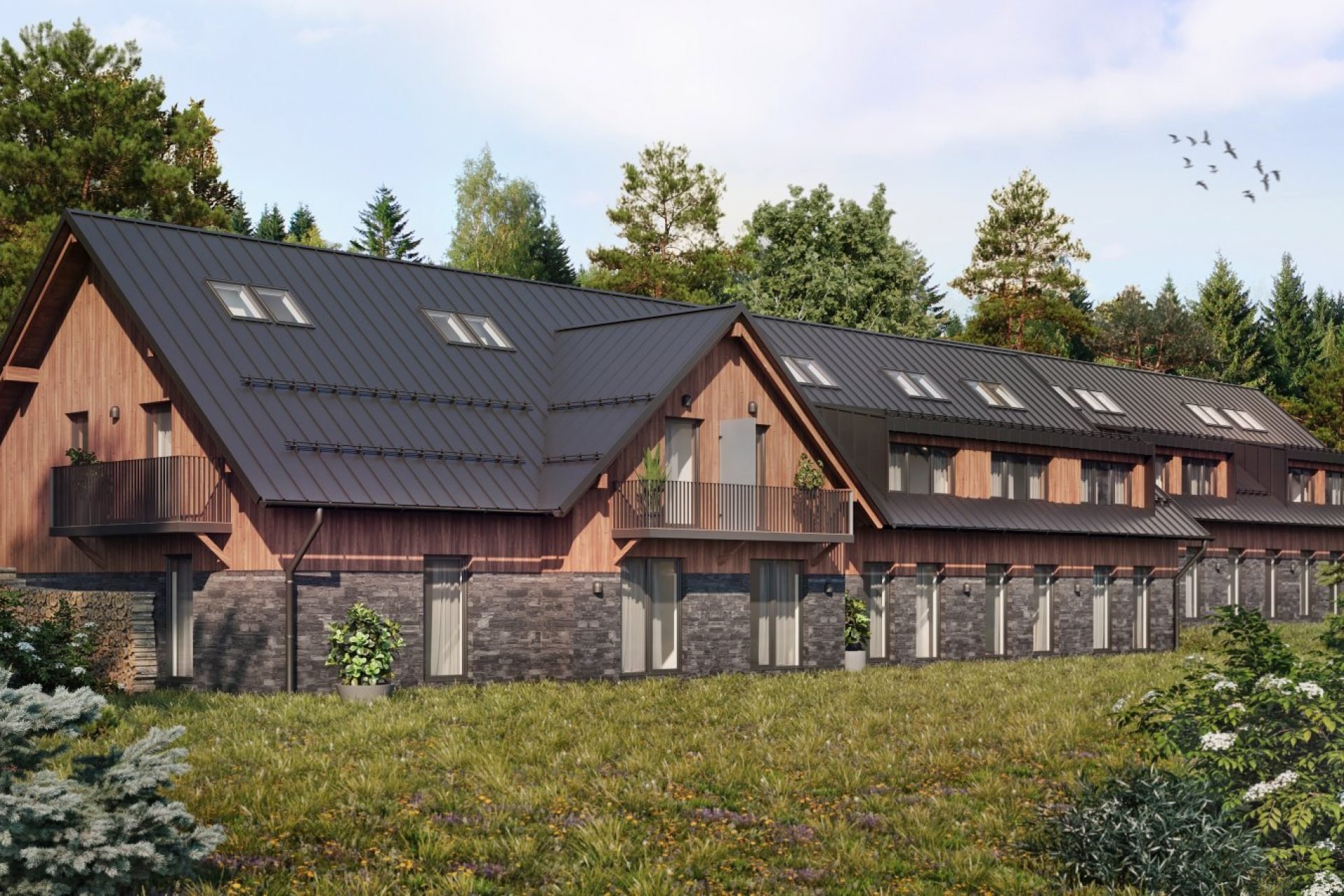 Developersky projekt Pergamentka Apartments