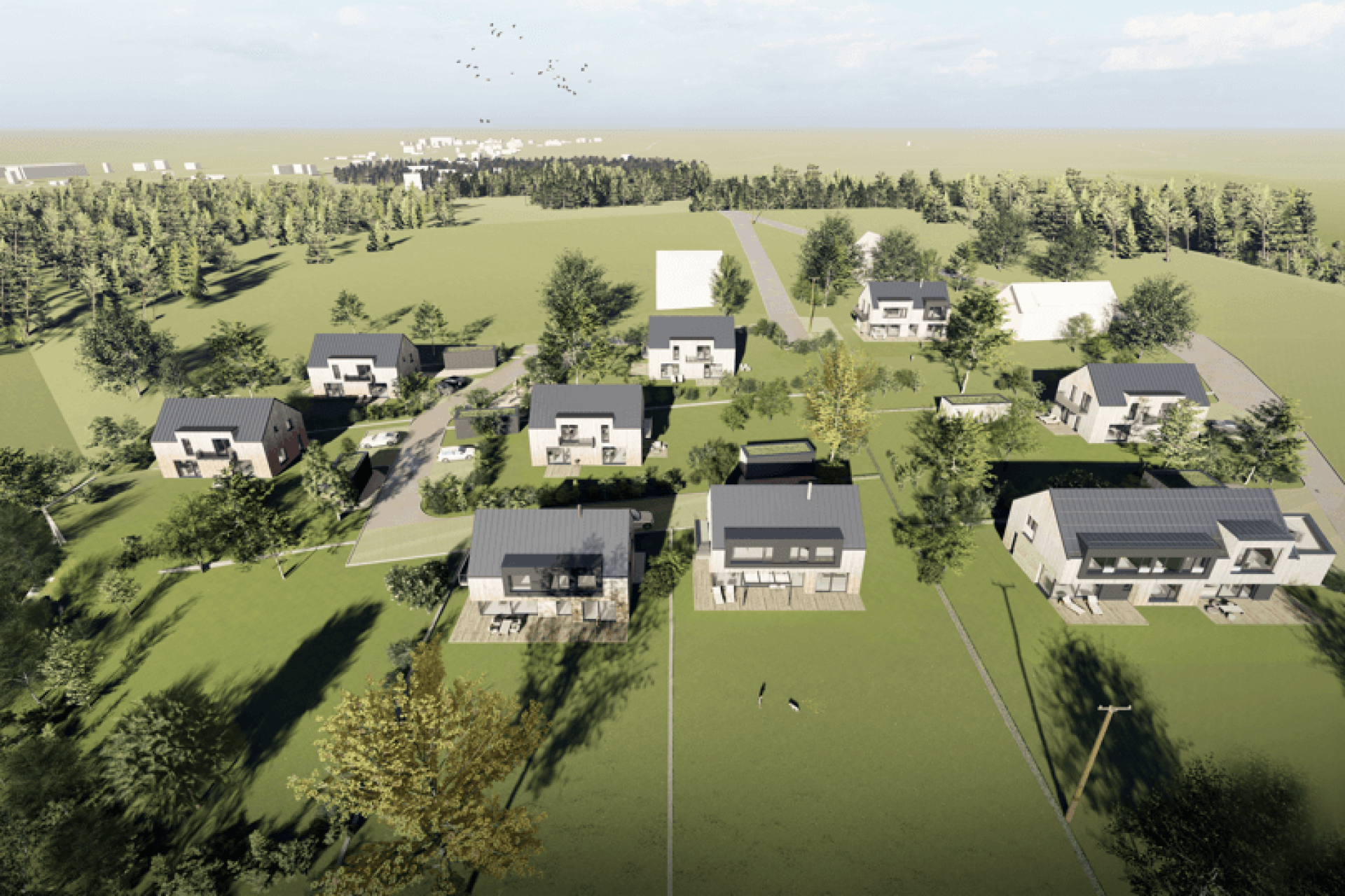 Developersky projekt Chalety Dolní Morava 3