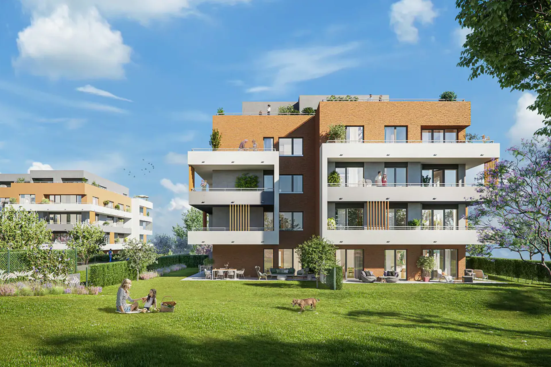 Developersky projekt Viladomy Letňany