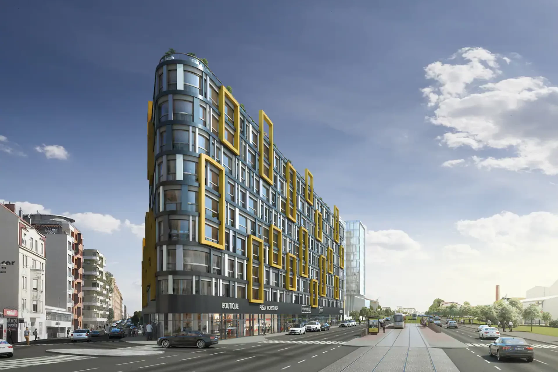 Developersky projekt Harfa Design Residence 2