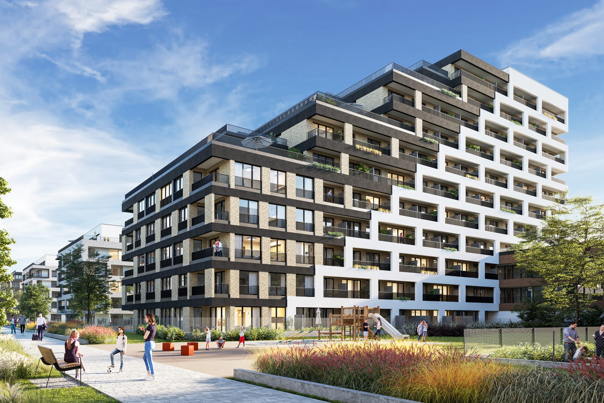 Developersky projekt Tesla Hloubětín 5