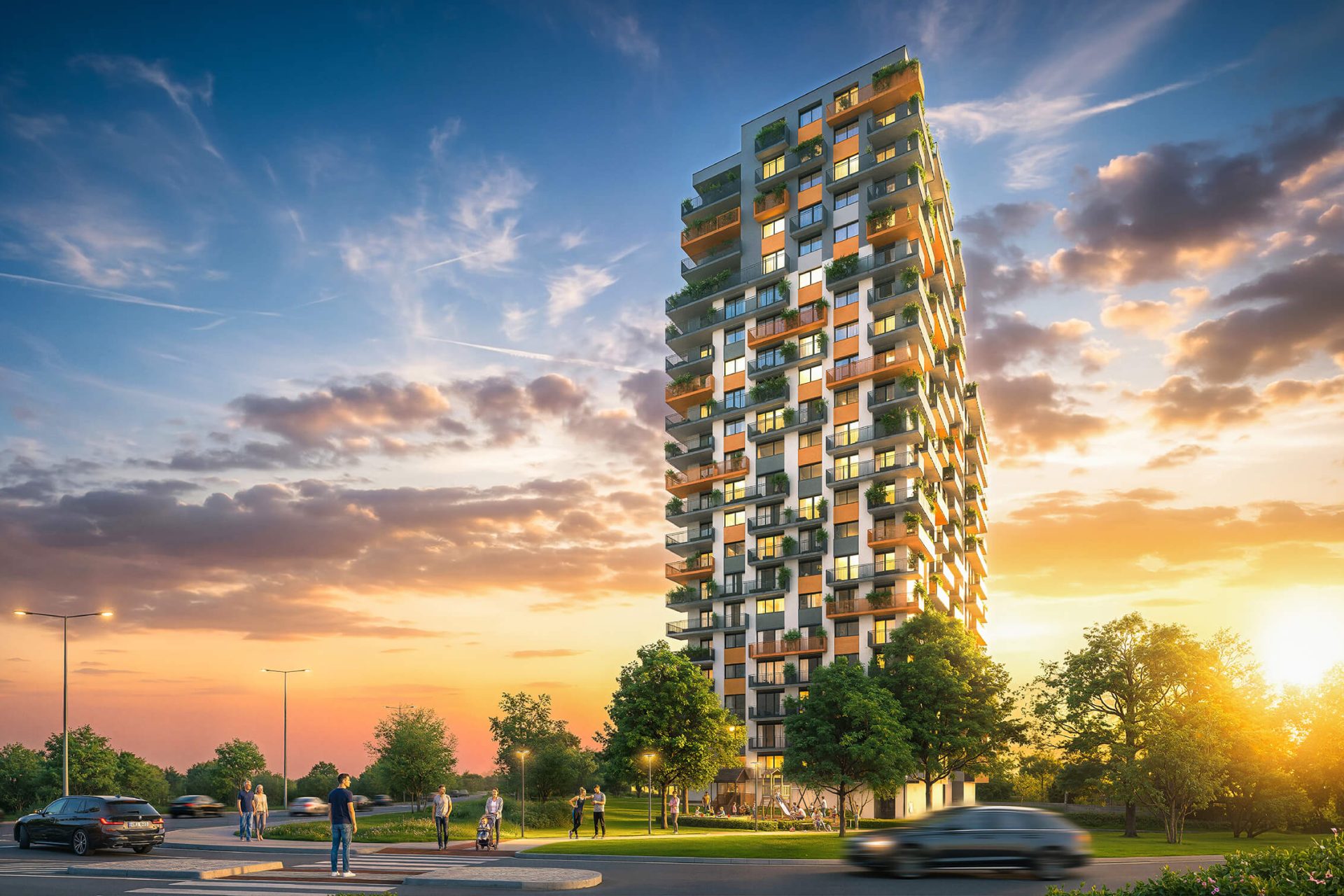 Developersky projekt Metropolis Tower 2