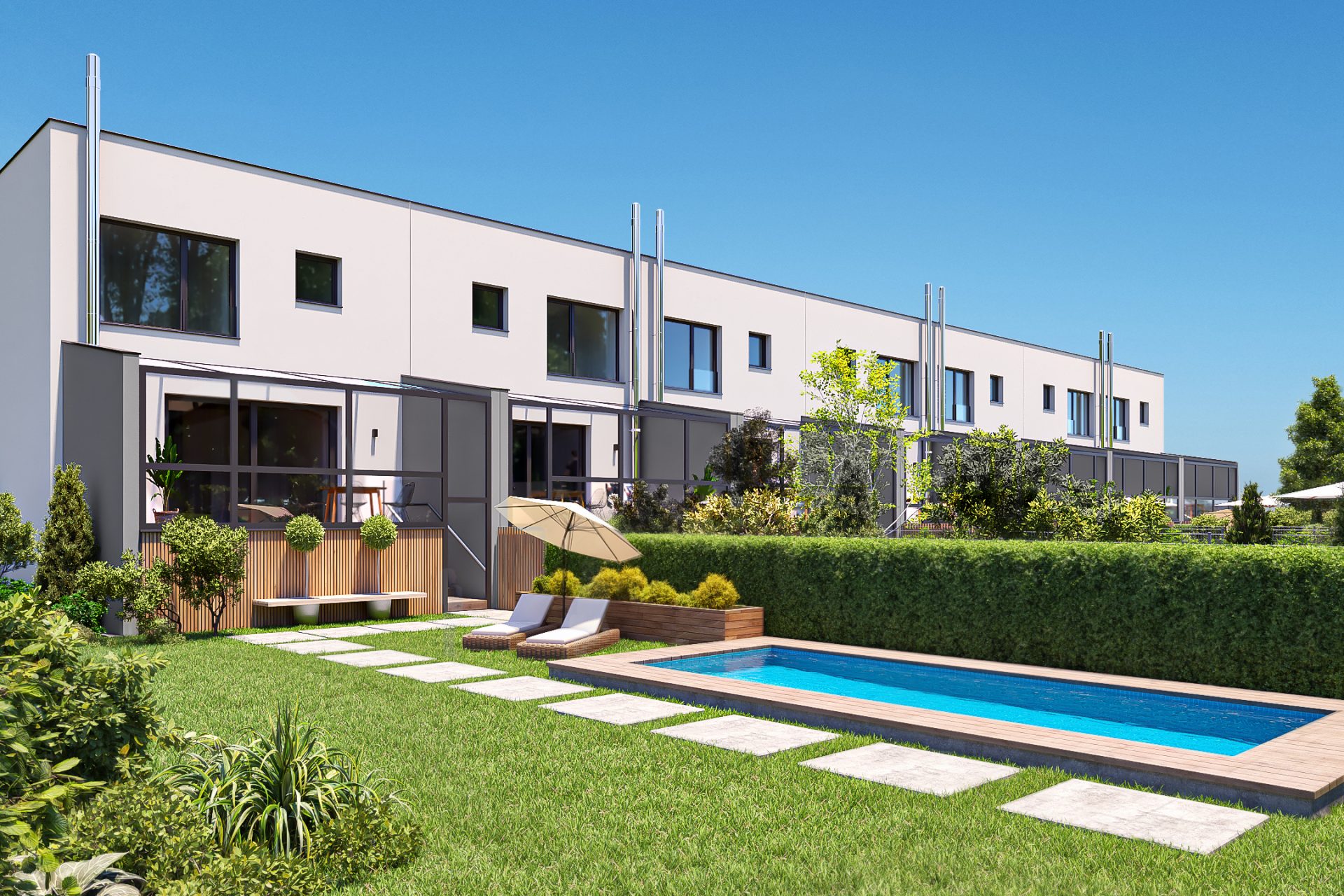 Developersky projekt Rodinné domy Skopalíkova 2