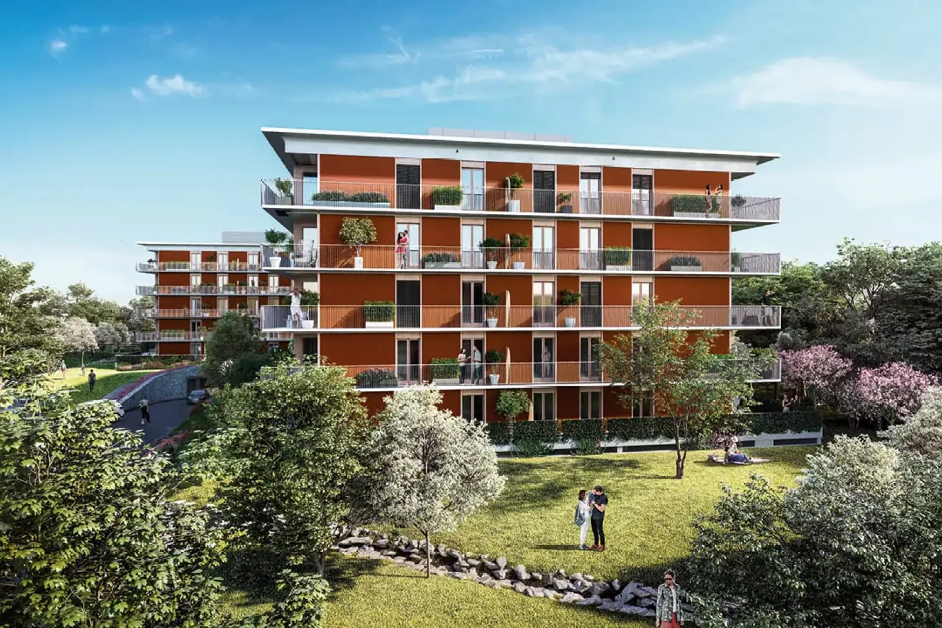 Developersky projekt Riviéra Modřany