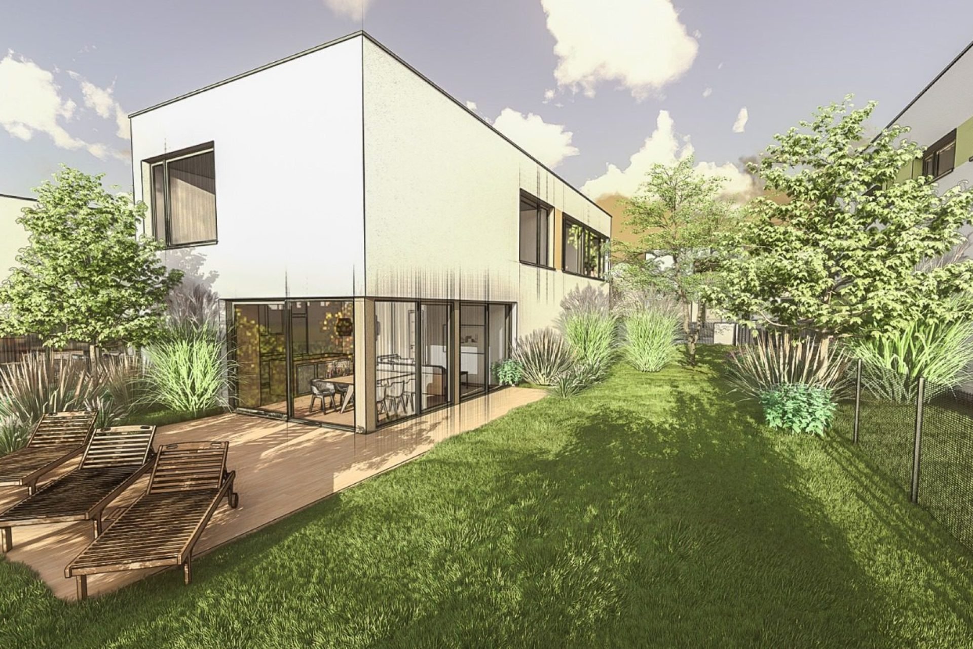 Developersky projekt ECO Village Podchlumí 5