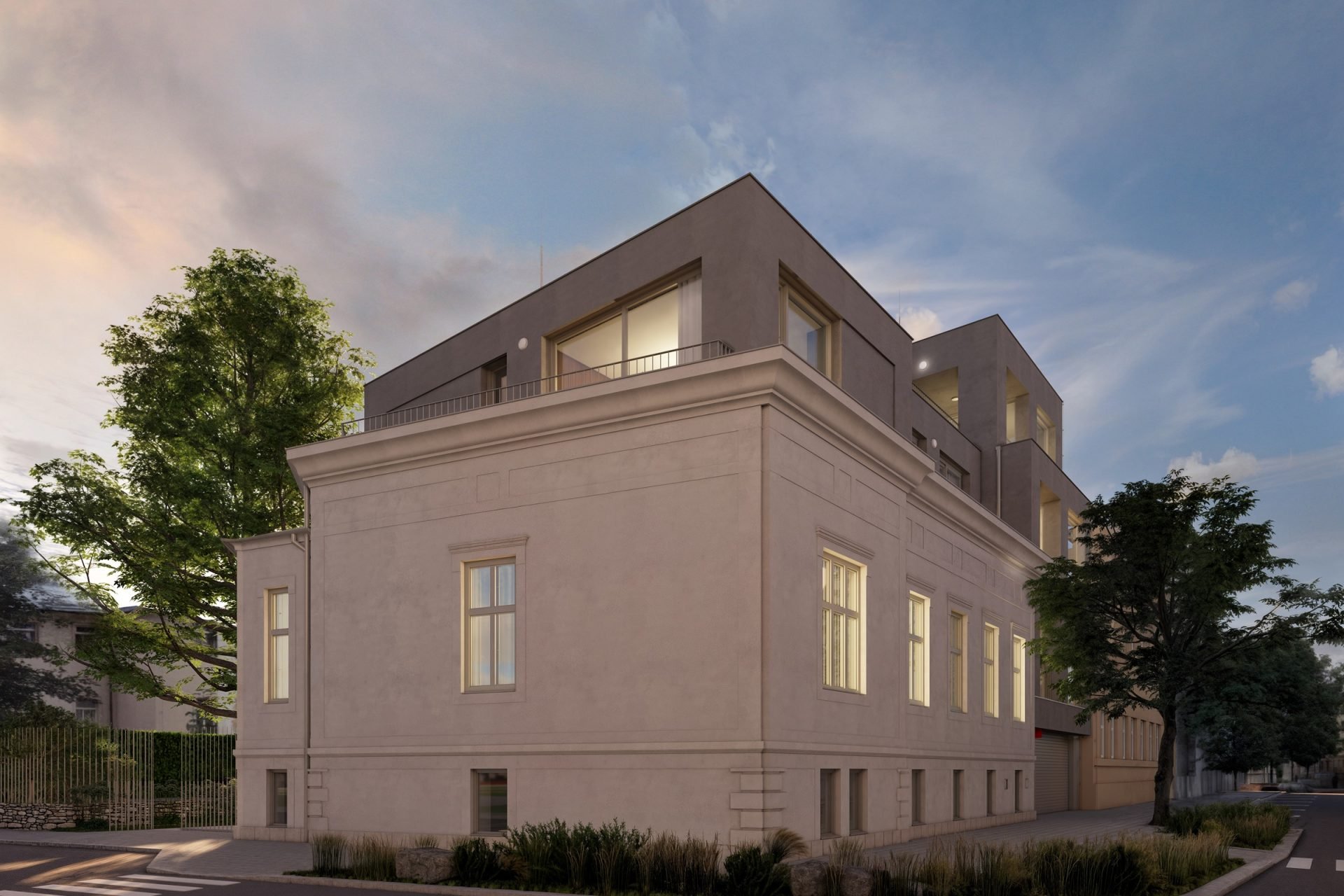 Developersky projekt Vila Dvořákova 2