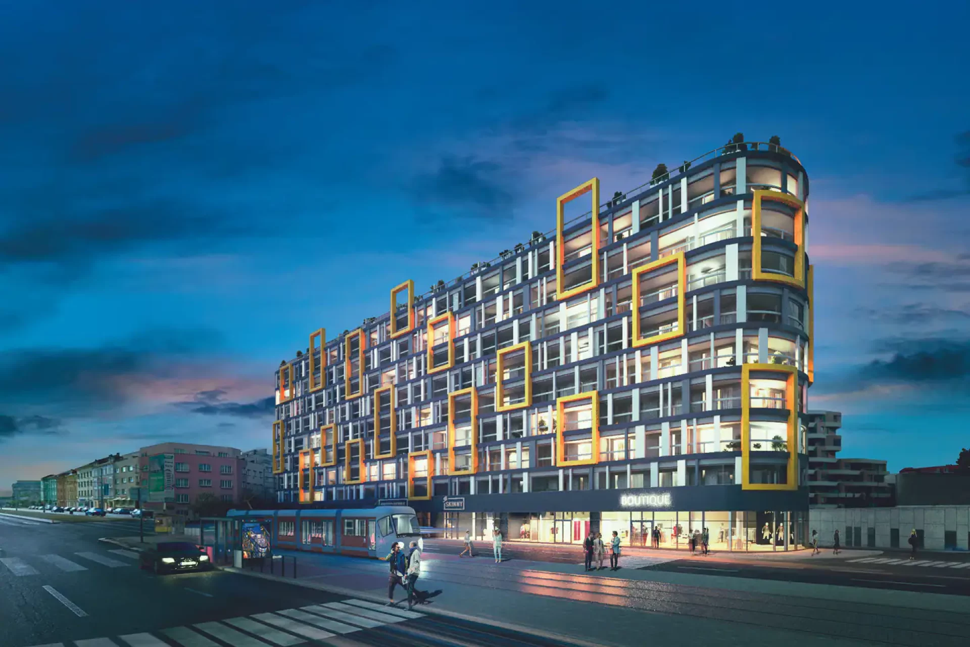 Developersky projekt Harfa Design Residence 3