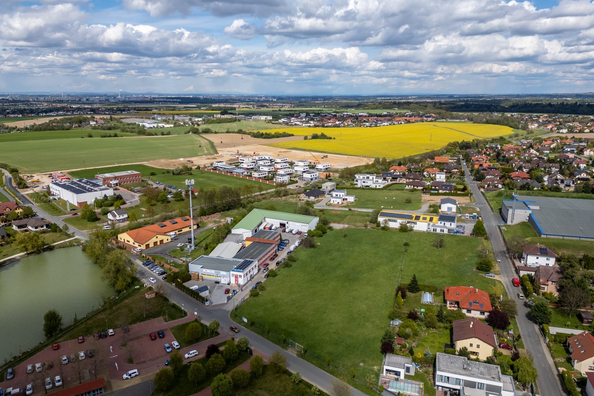 Developersky projekt Stavební pozemky Jesenice 6