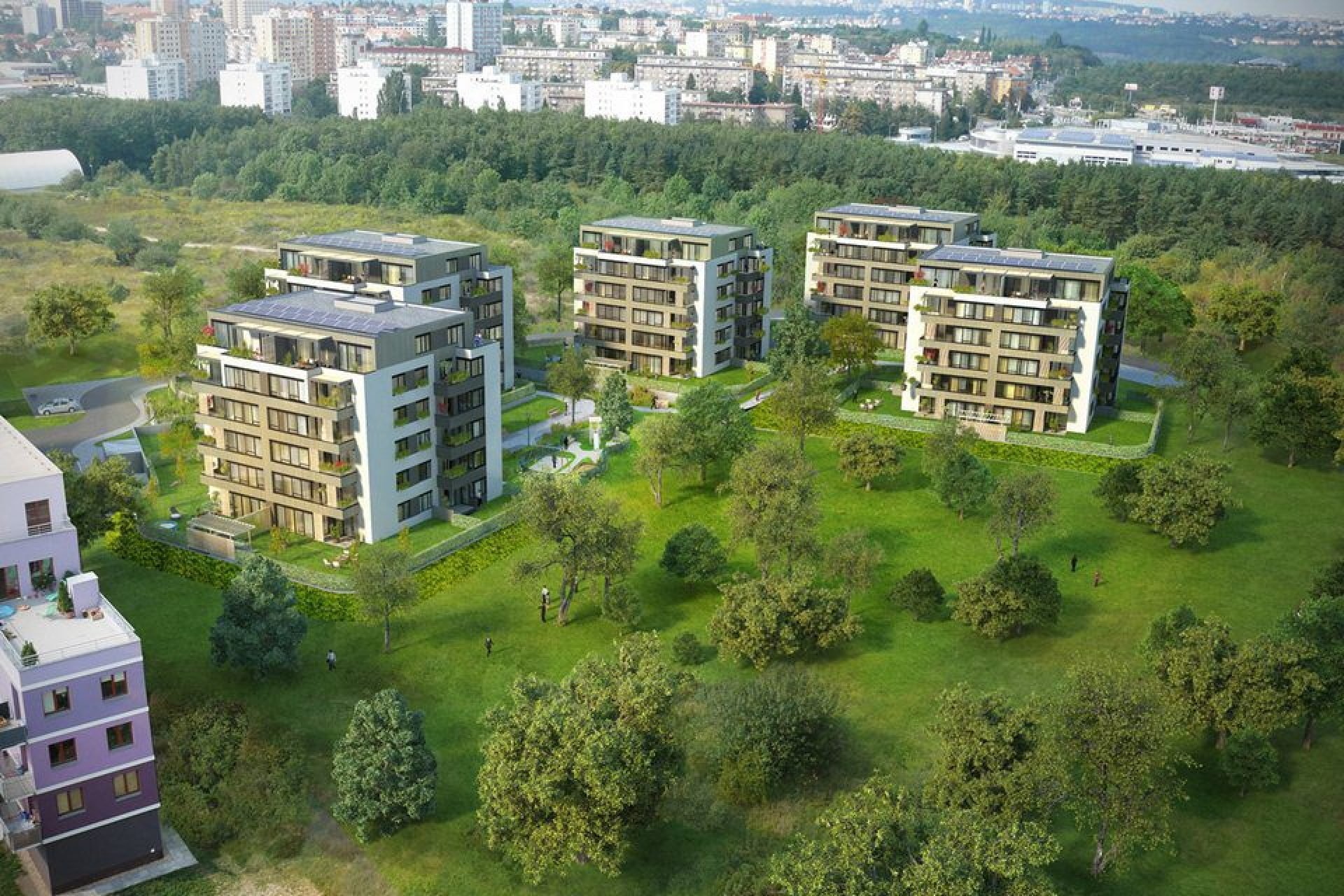 Developersky projekt Ecocity Malešice III 3