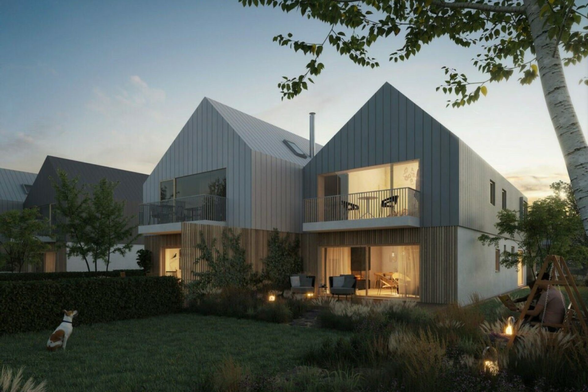 Domy Křížkový Újezdec Developerský projekt, Křížkový Újezdec