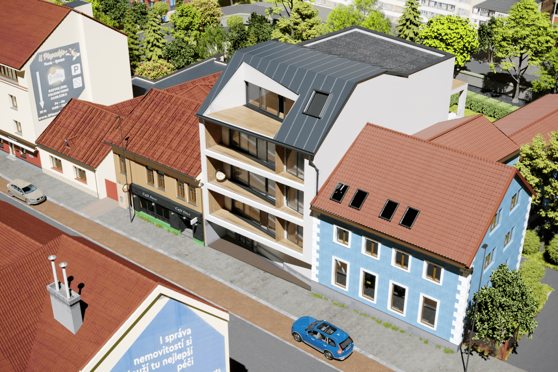 Developersky projekt Rezidence Komořanská 2