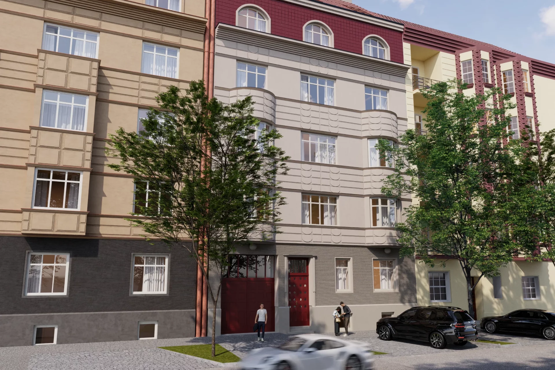 Developersky projekt Bubenečská 25