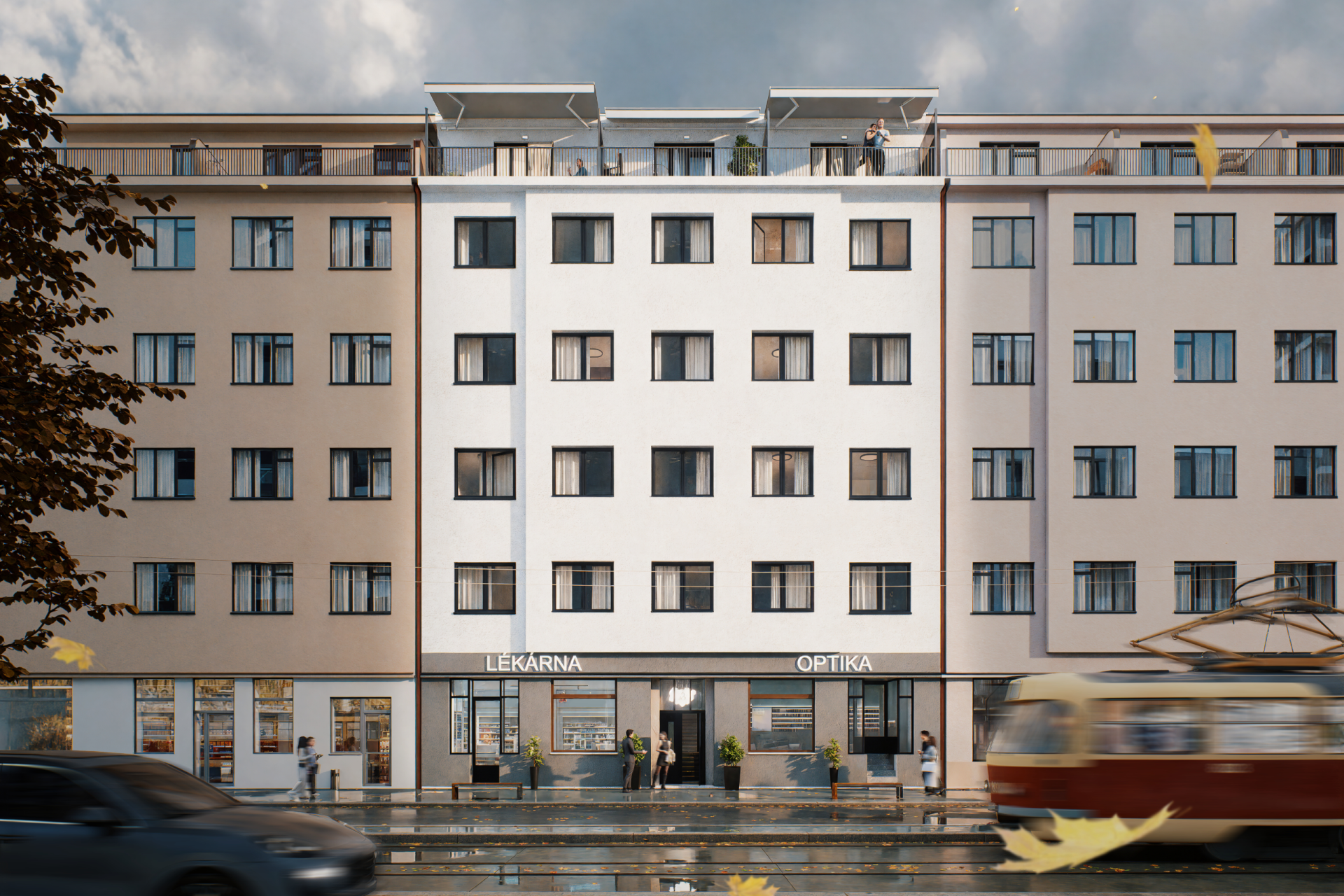 Developersky projekt Želivského 3