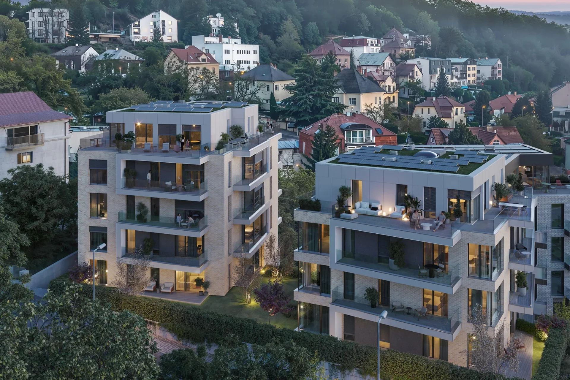 Developersky projekt Rezidence Hutmanka