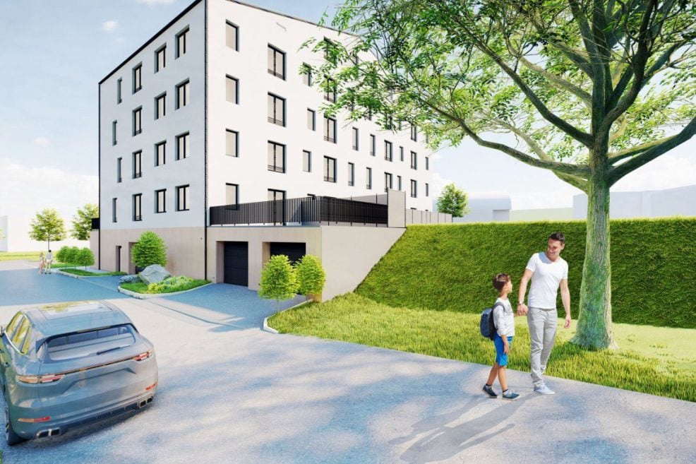Developersky projekt Bytový dům NOMO