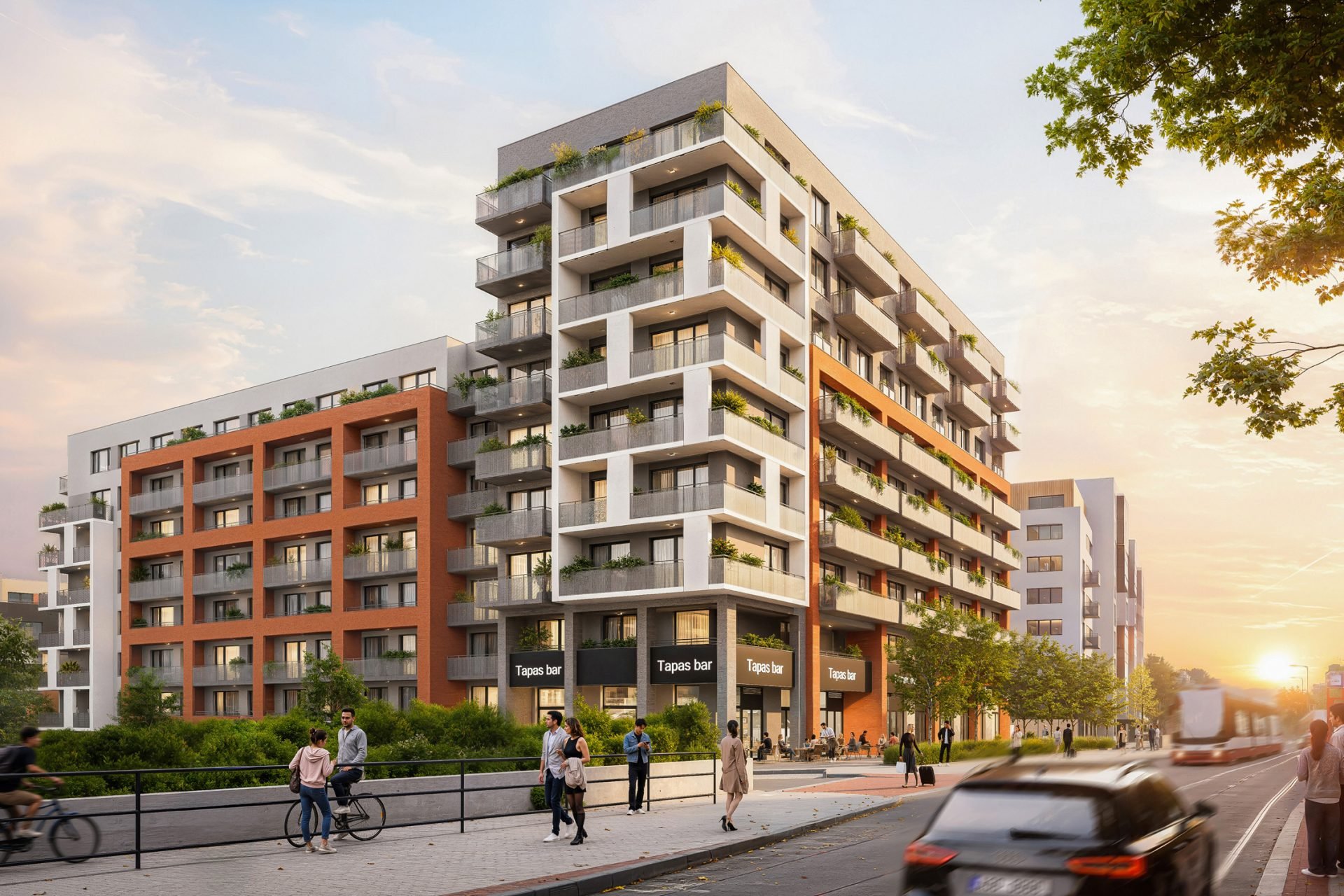 Developersky projekt Bohdalecké zahrady