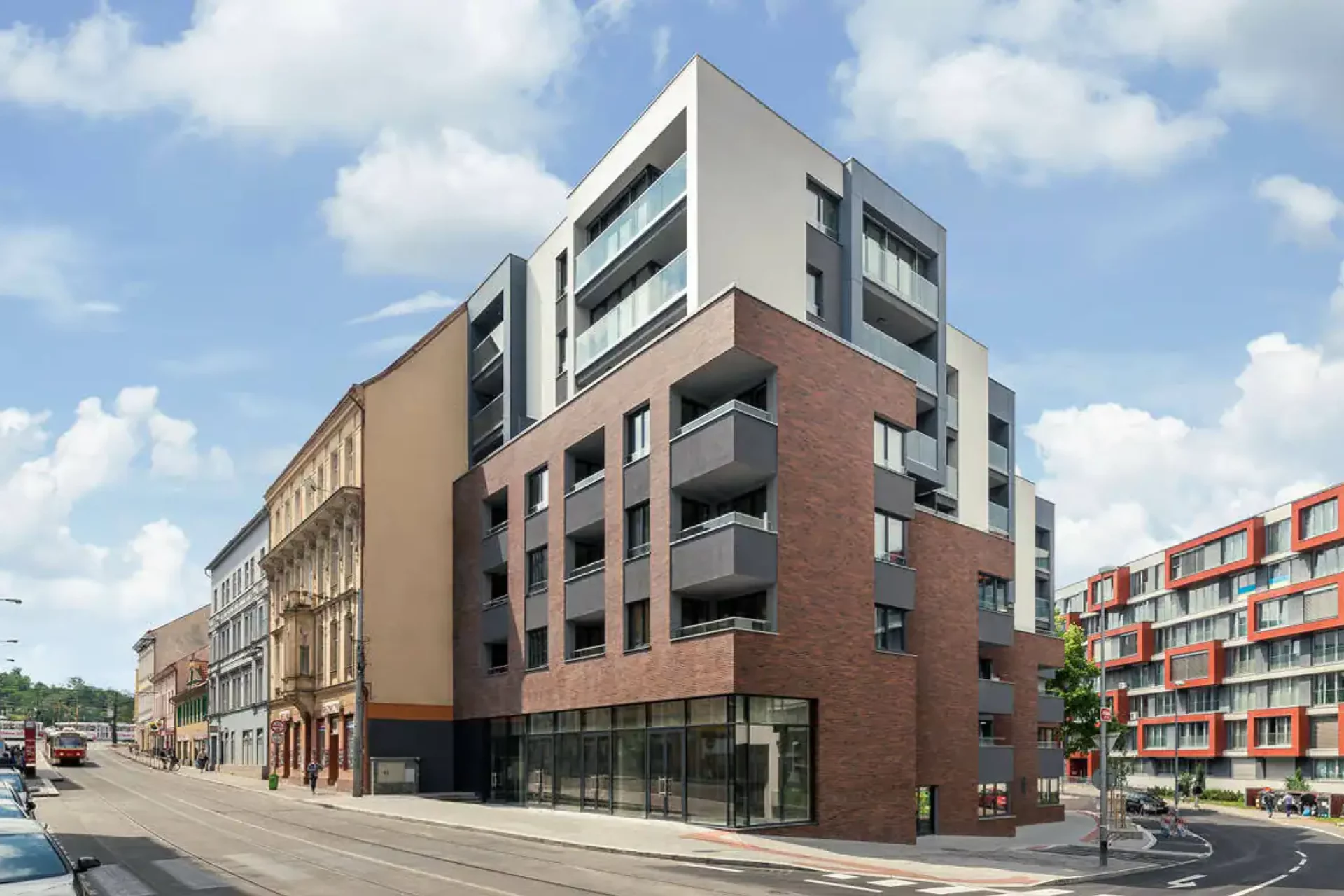 Developersky projekt Rezidence Libeňský park 3