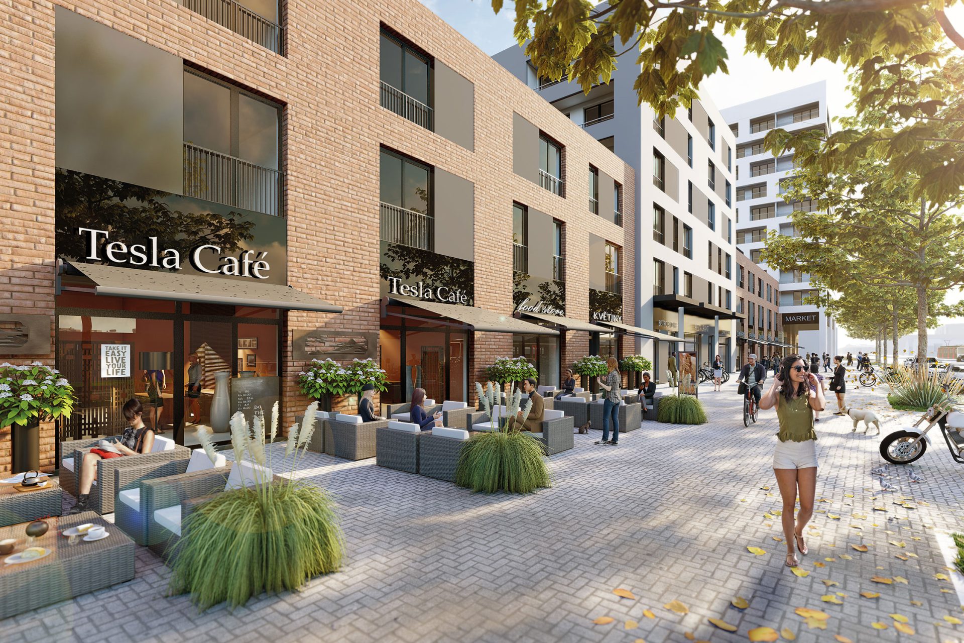 Developersky projekt Tesla Hloubětín 6