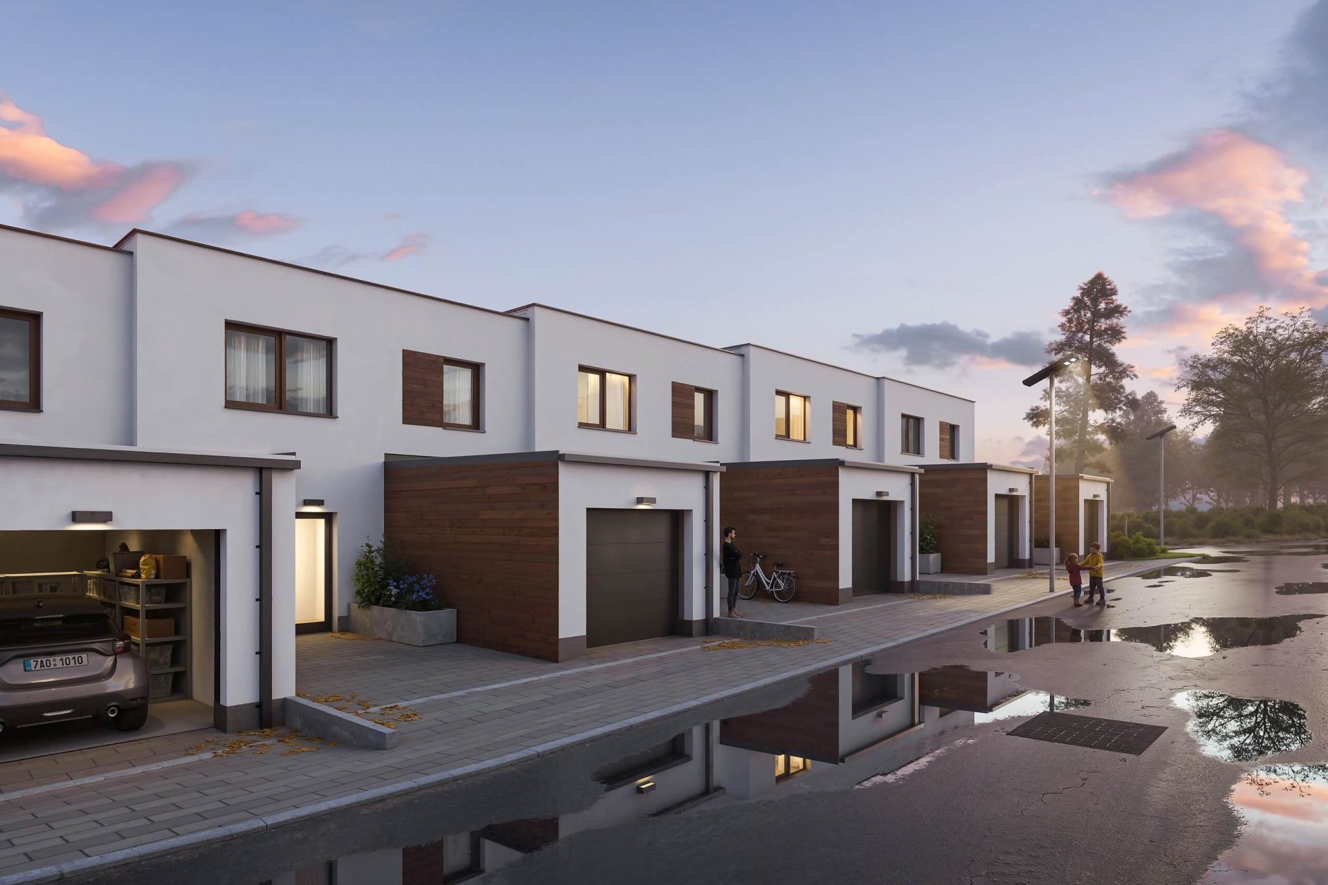 Developersky projekt Řadovky Skalka 4