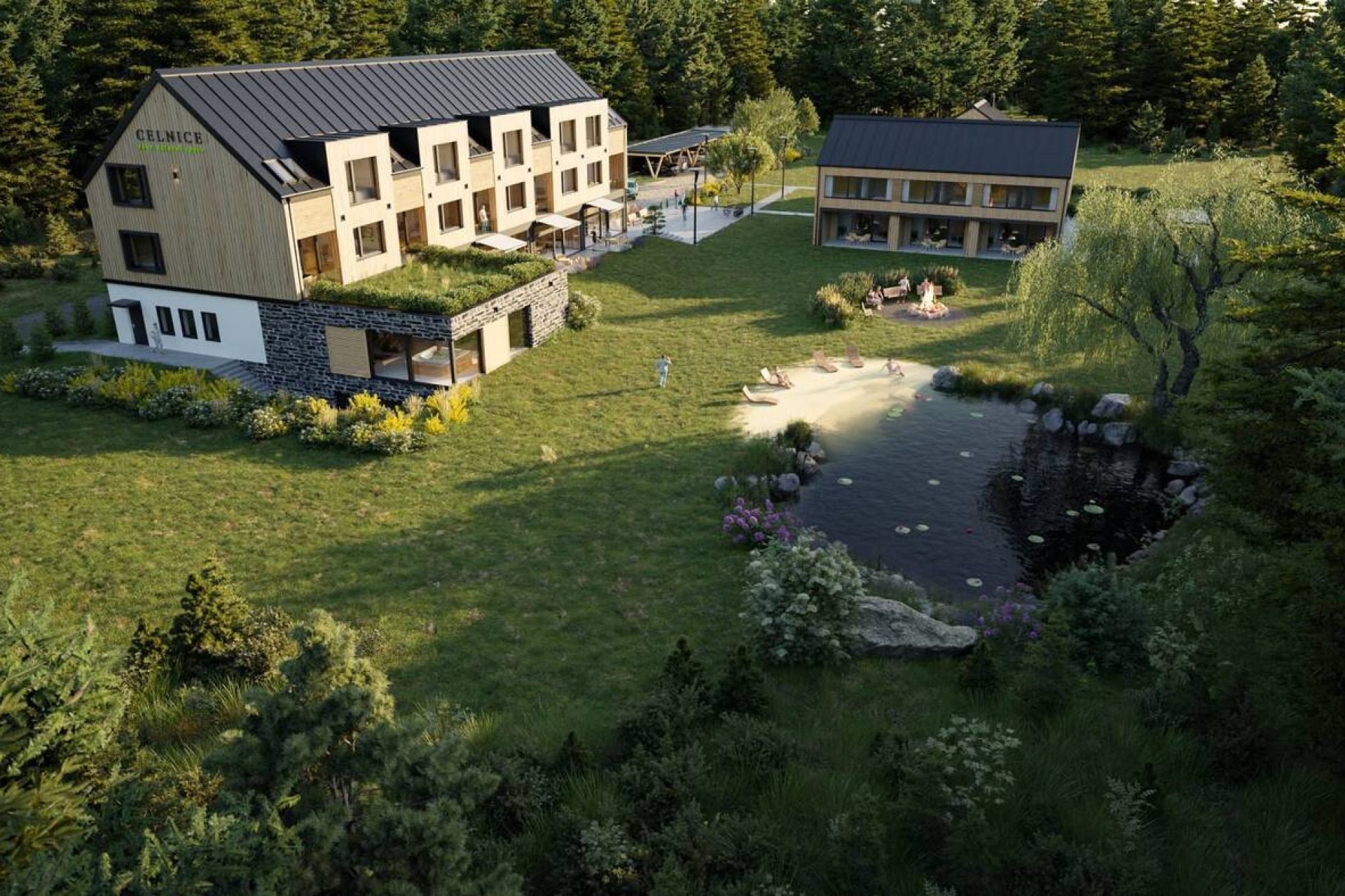 Developersky projekt Apartmány Celnice Lipno 4