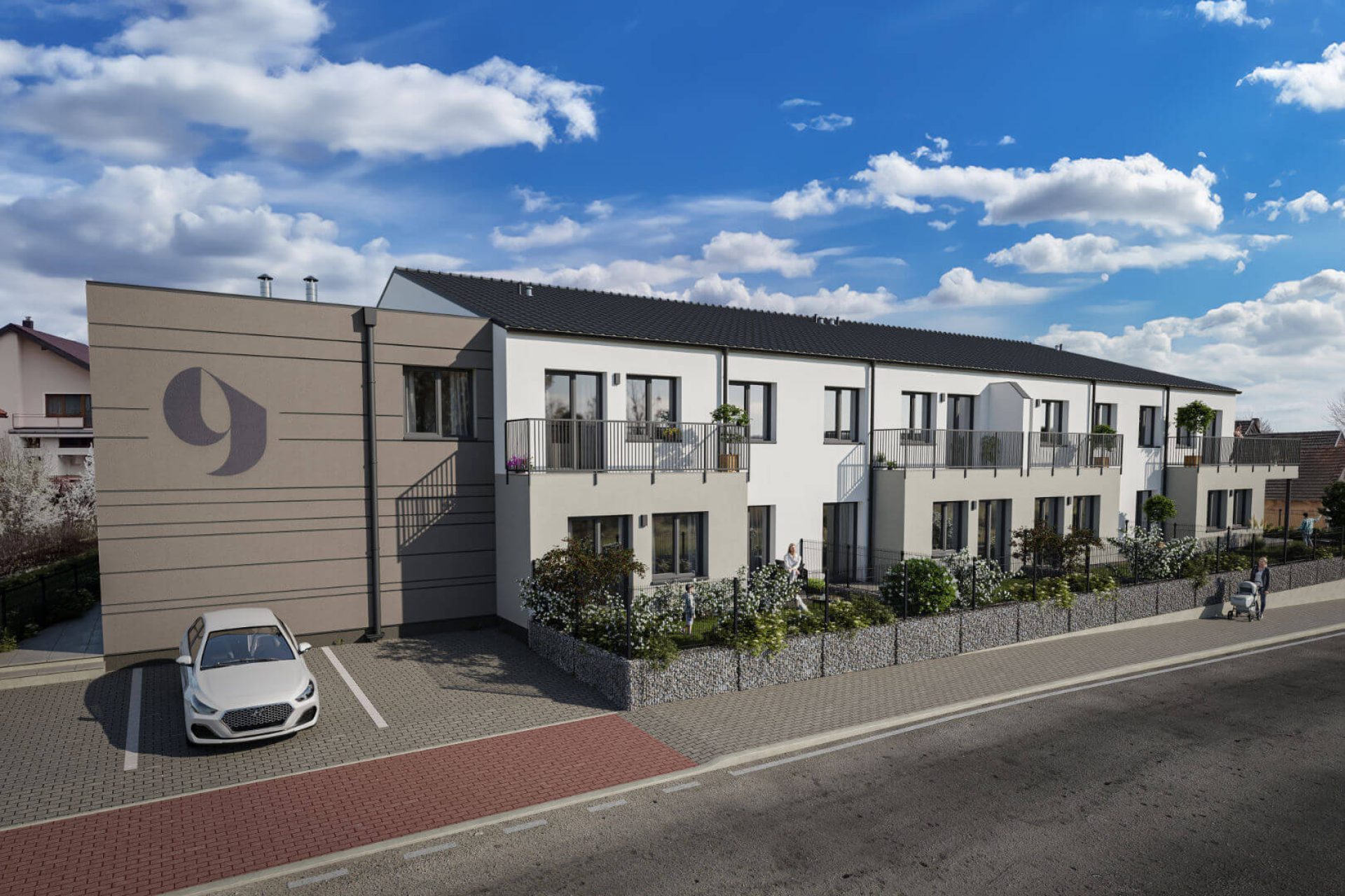 Developersky projekt Bytový dům Devítka