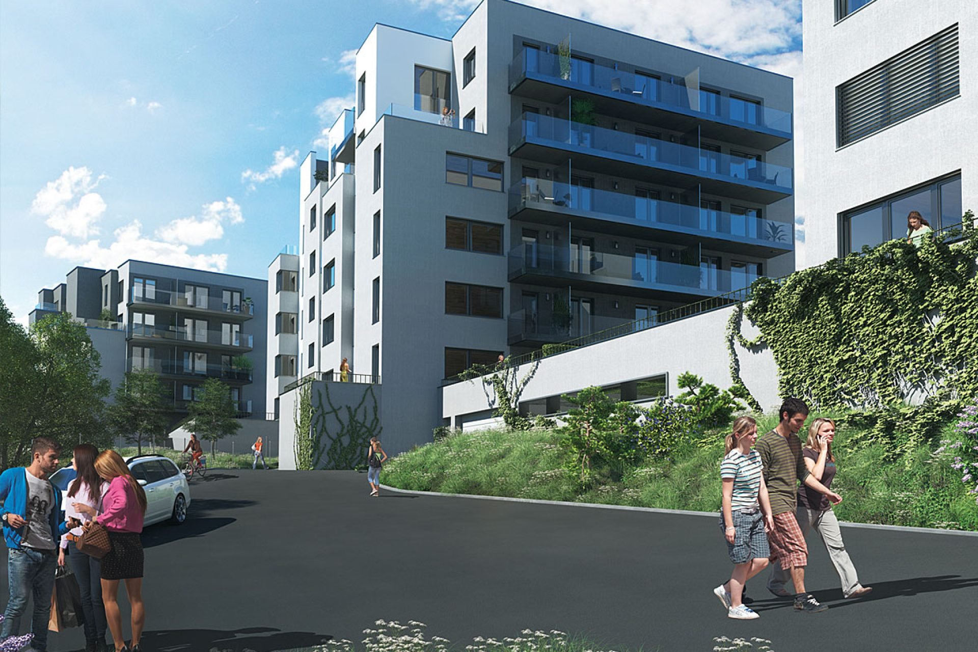 Developersky projekt Rezidence Malvazinky