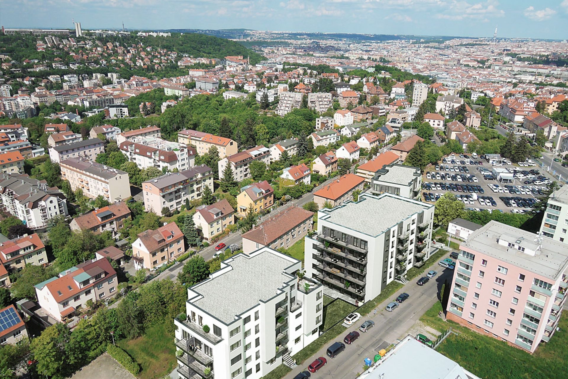 Developersky projekt Rezidence Malvazinky 3