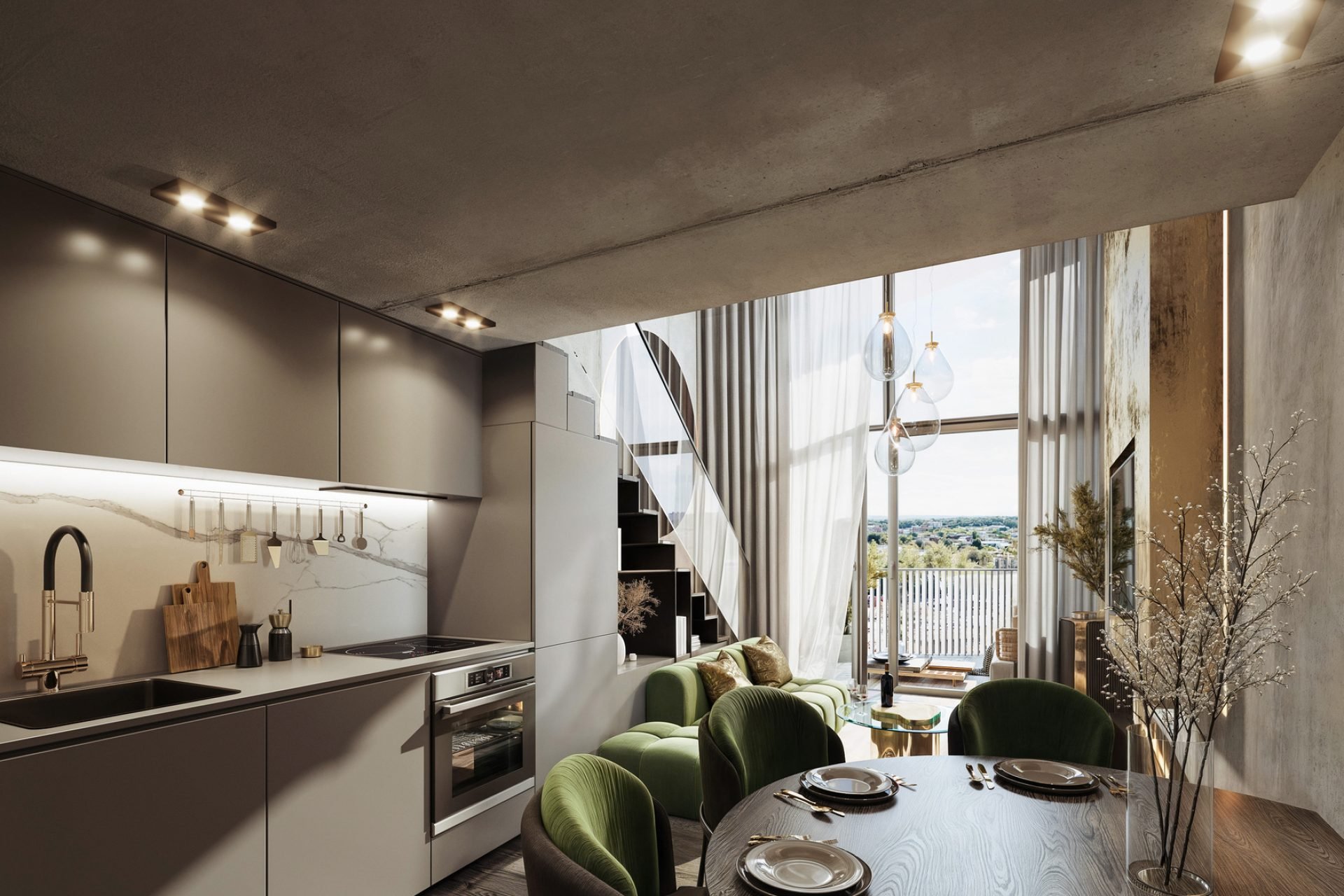 Developersky projekt City Lofts Chodov 5