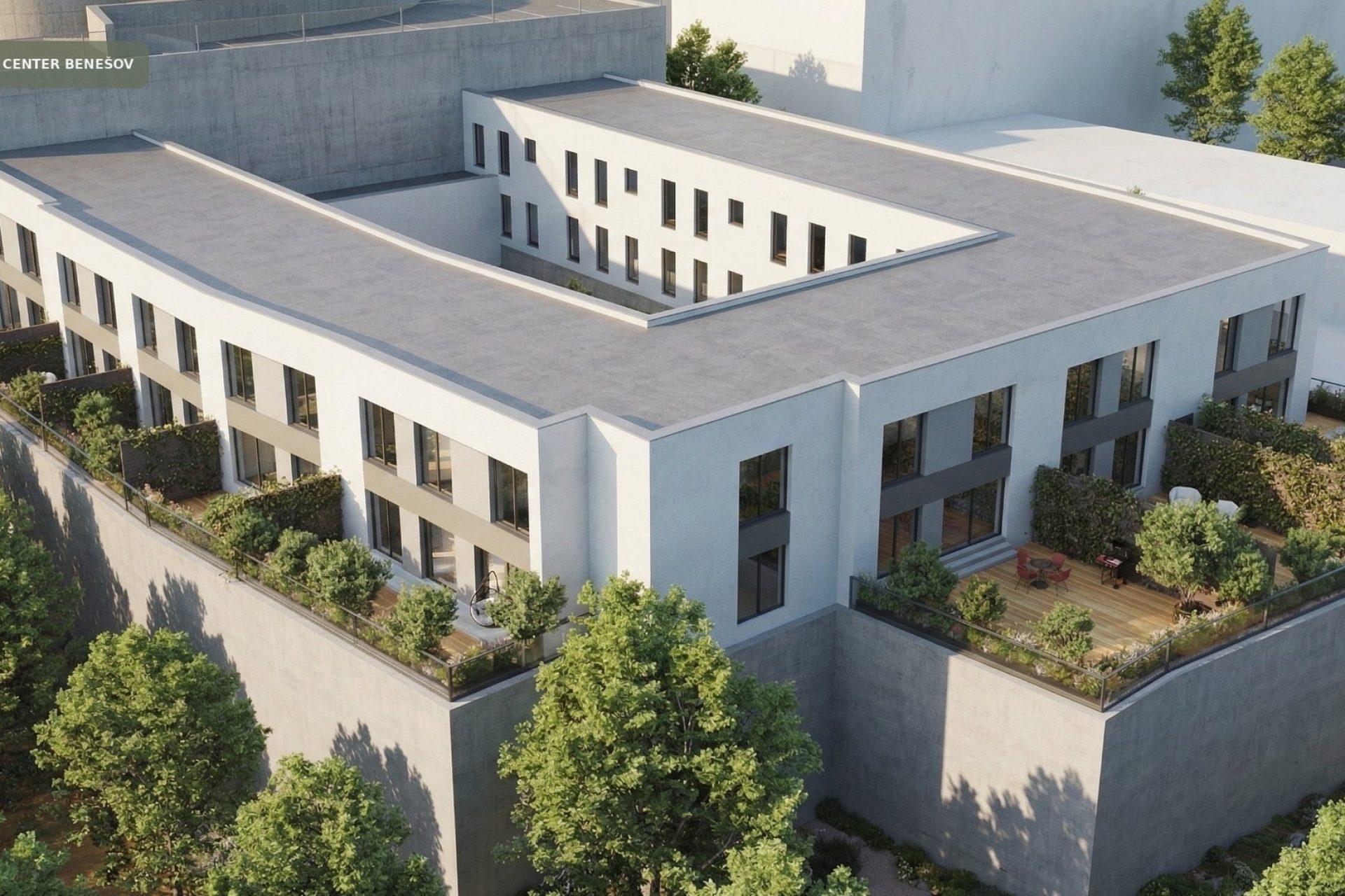 Developersky projekt Green Center Benešov