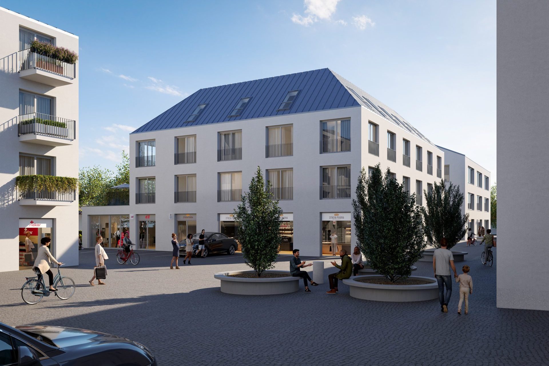 Developersky projekt Centrum Hostivice