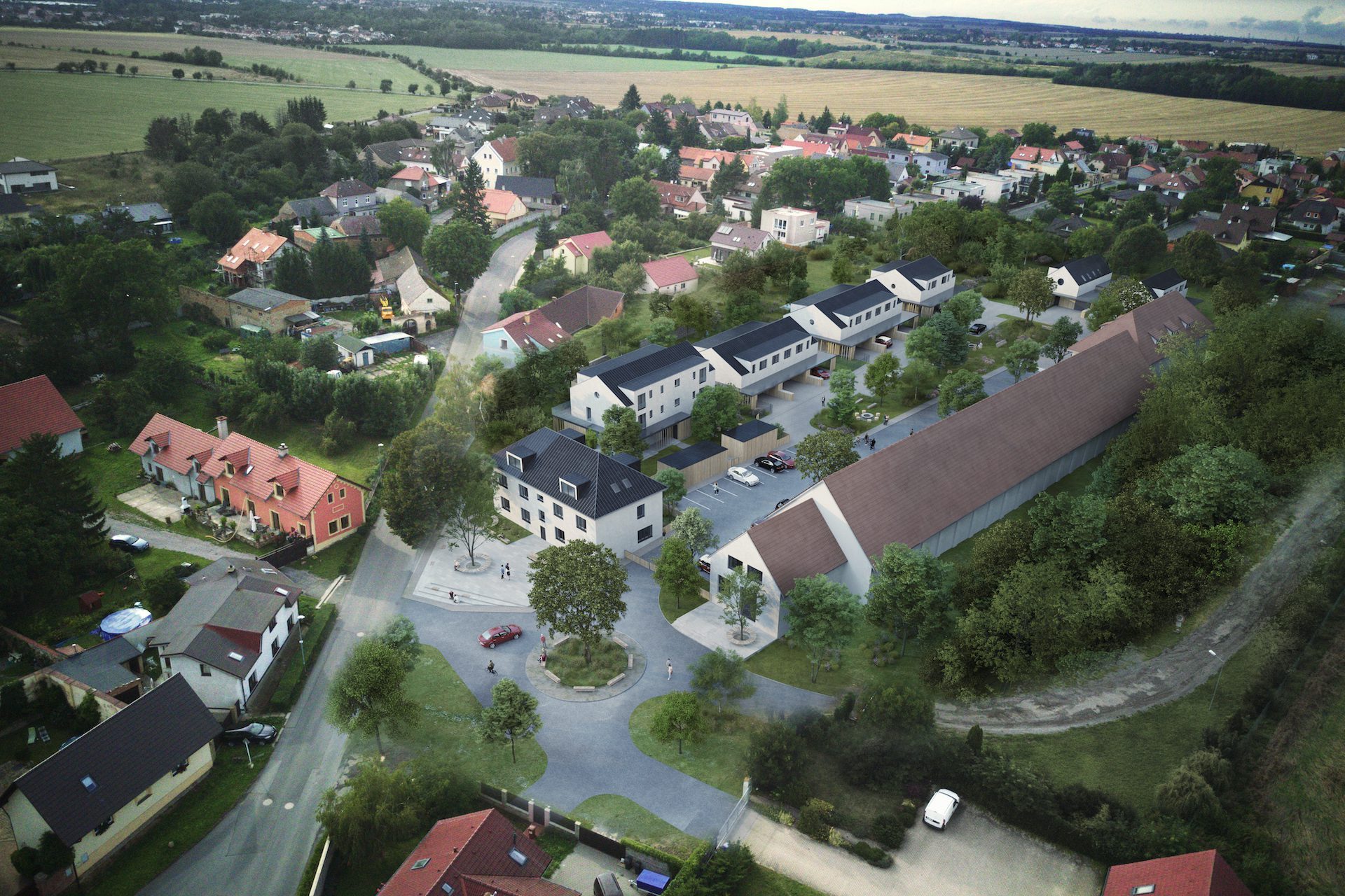 Developersky projekt Rezidence Dobříč 5