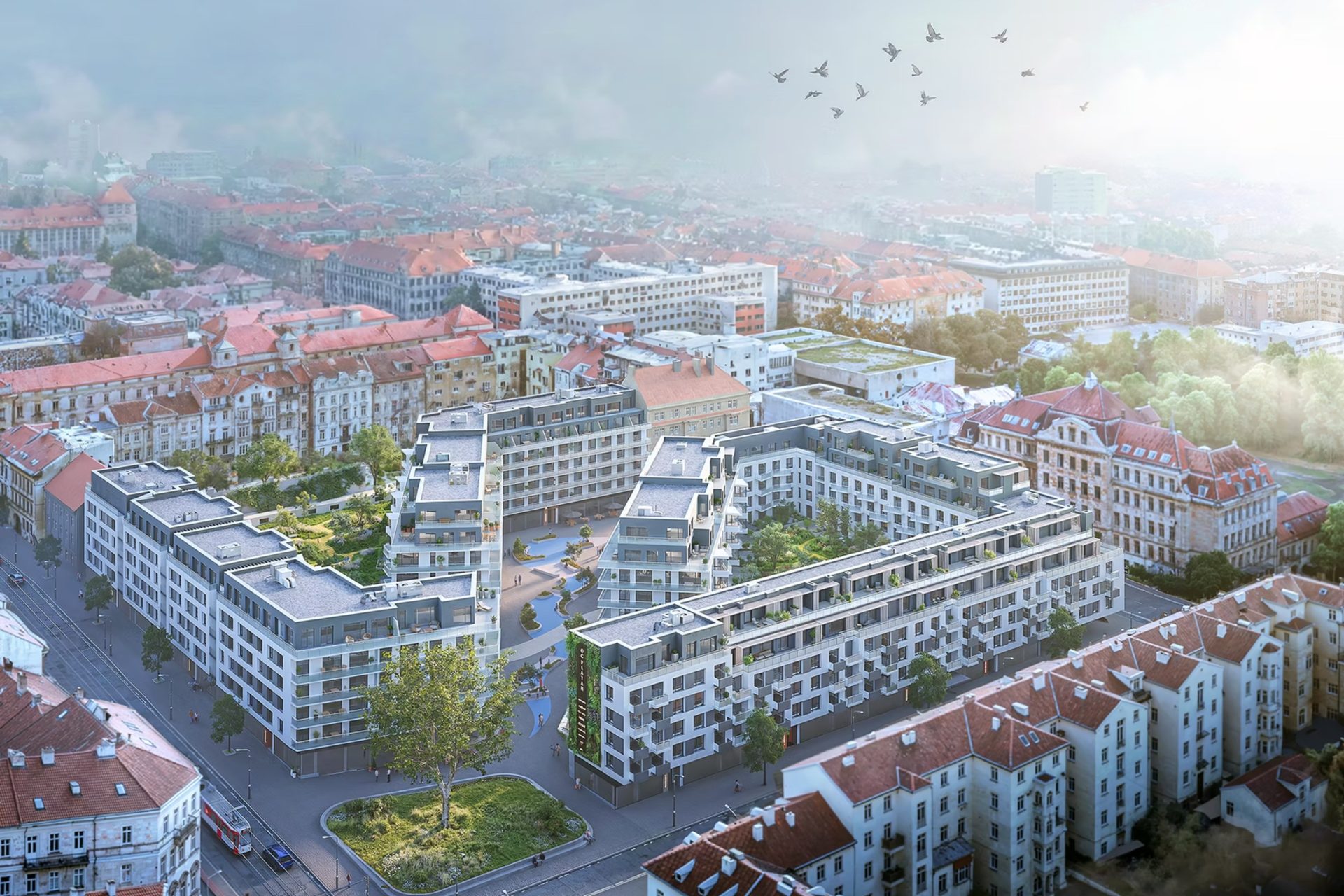 Developersky projekt Rezidence Veveří 4