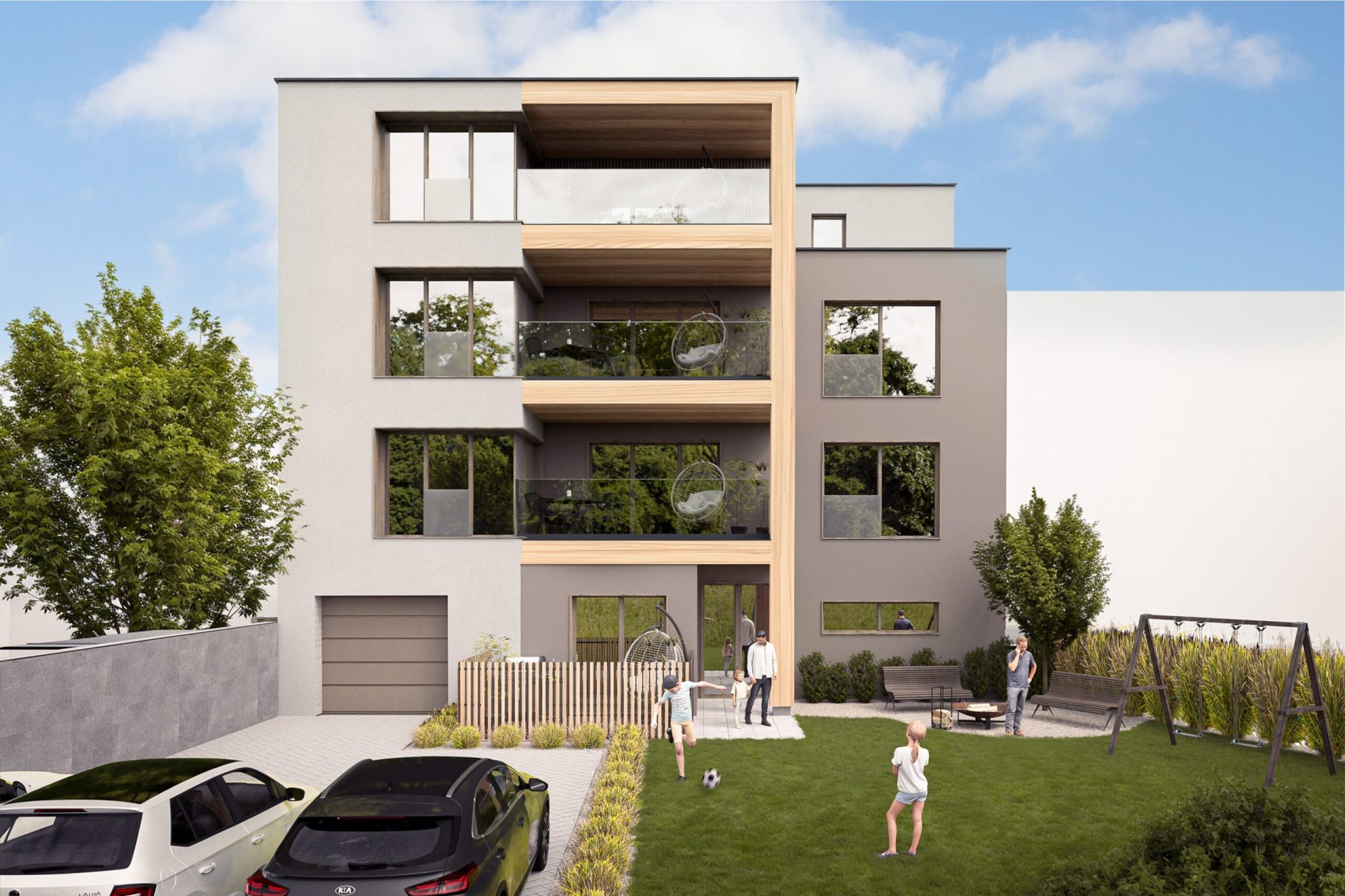 Developersky projekt Viladům Krč