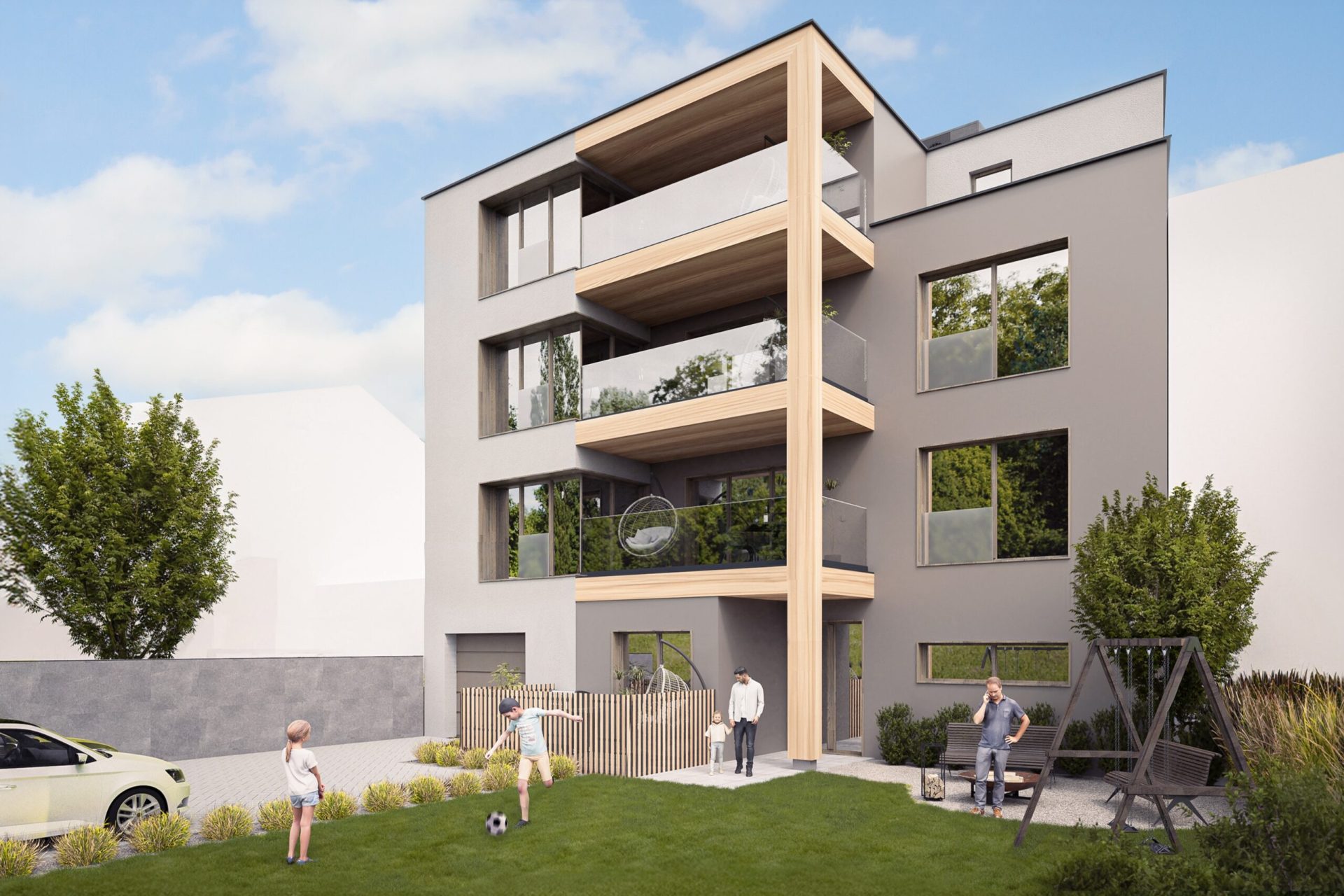 Developersky projekt Viladům Krč 6