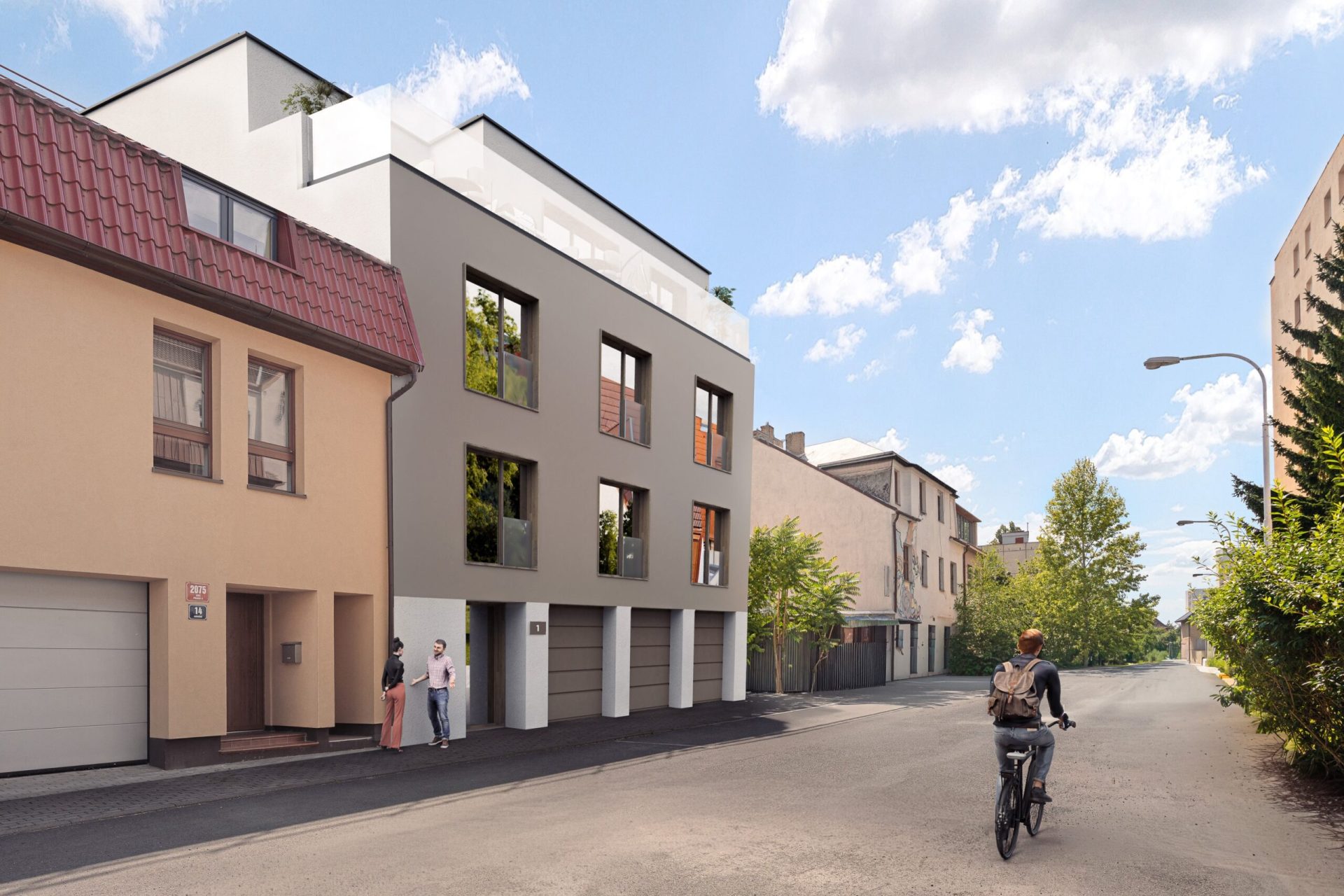 Developersky projekt Viladům Krč 3