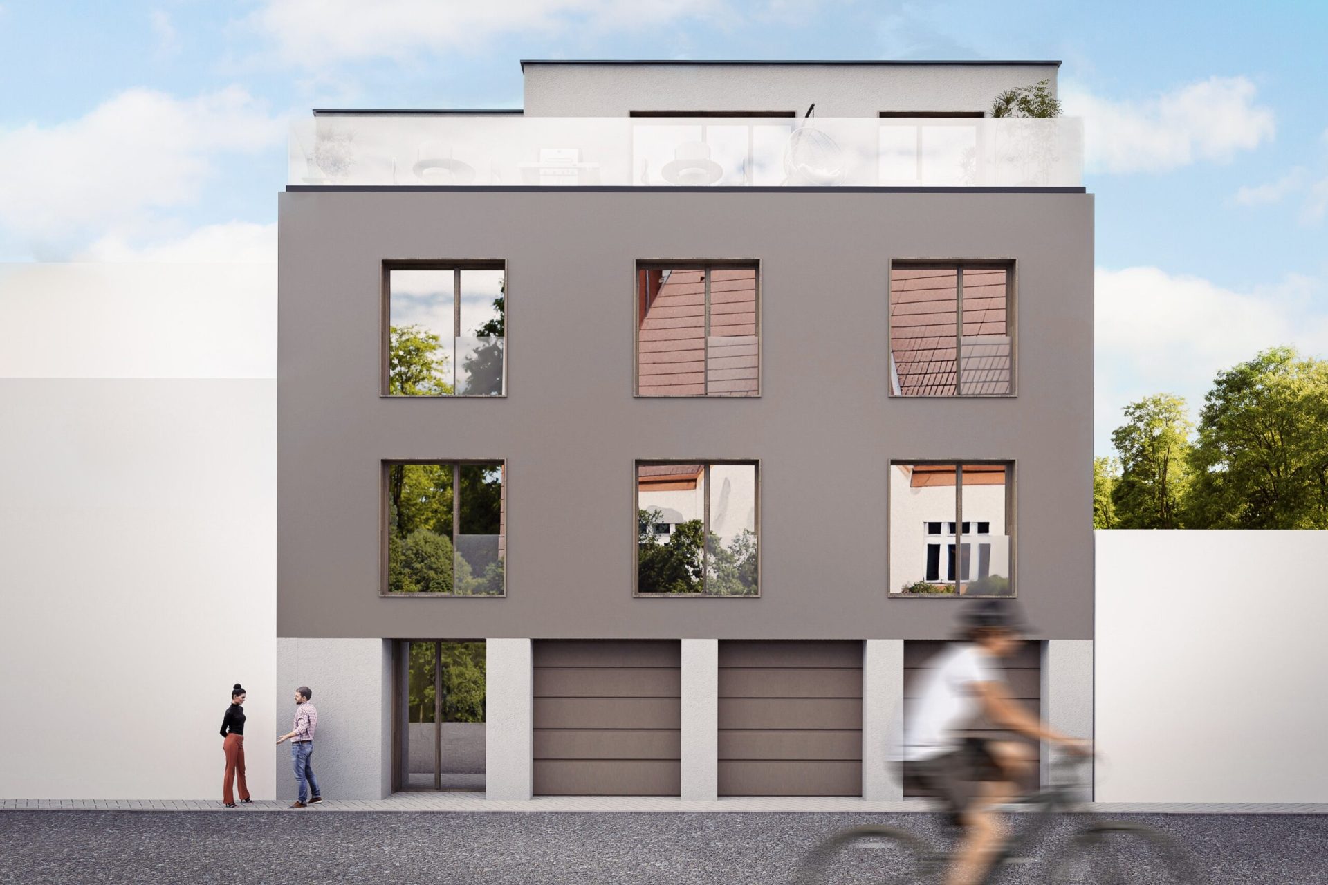 Developersky projekt Viladům Krč 5