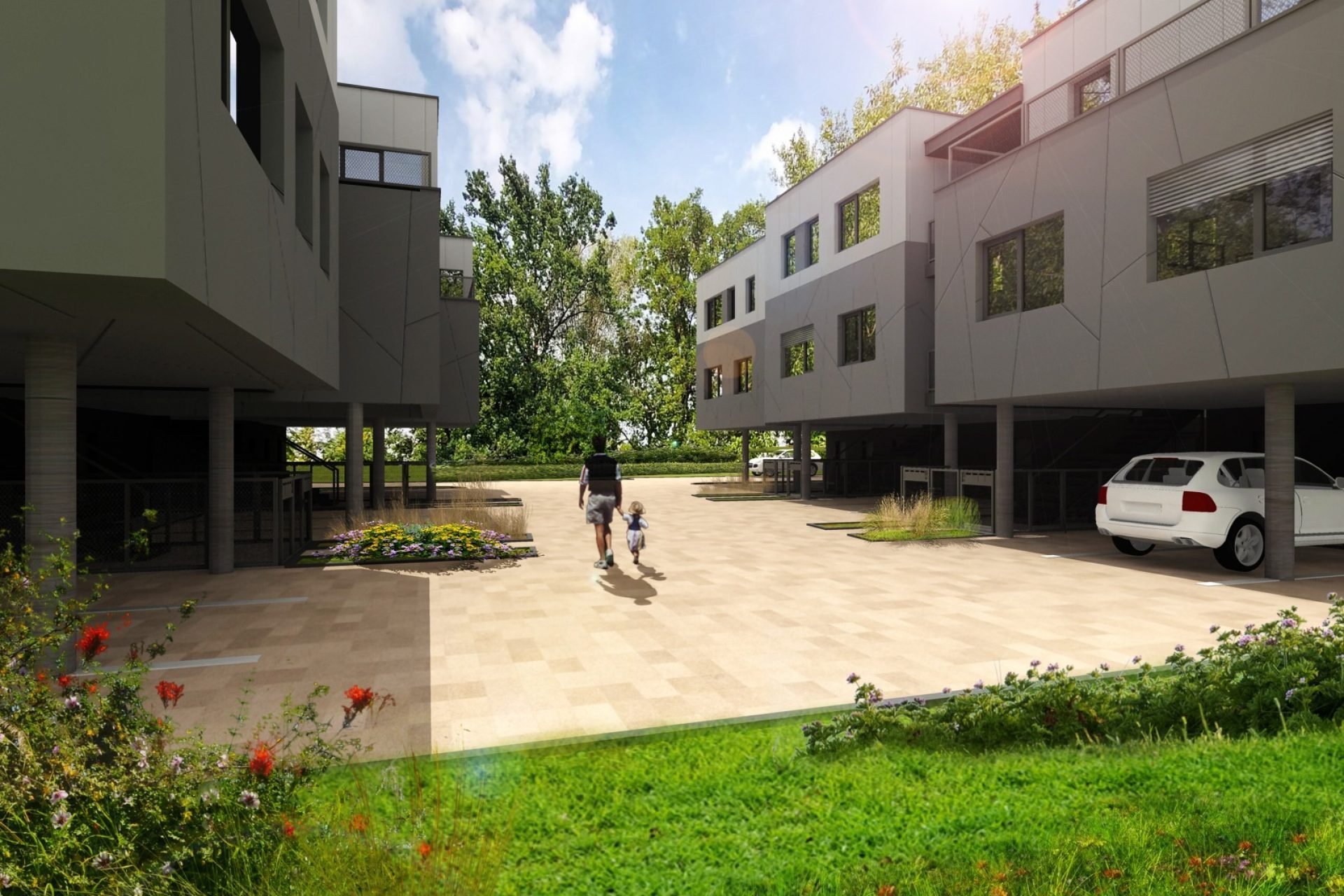 Developersky projekt Viladomy Jistebník 2