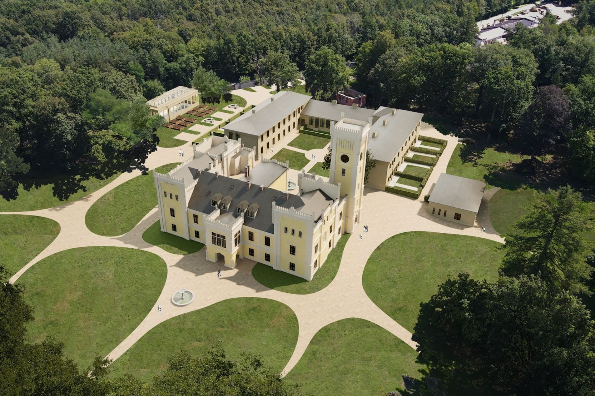Developersky projekt Rezidence Chateau Býchory