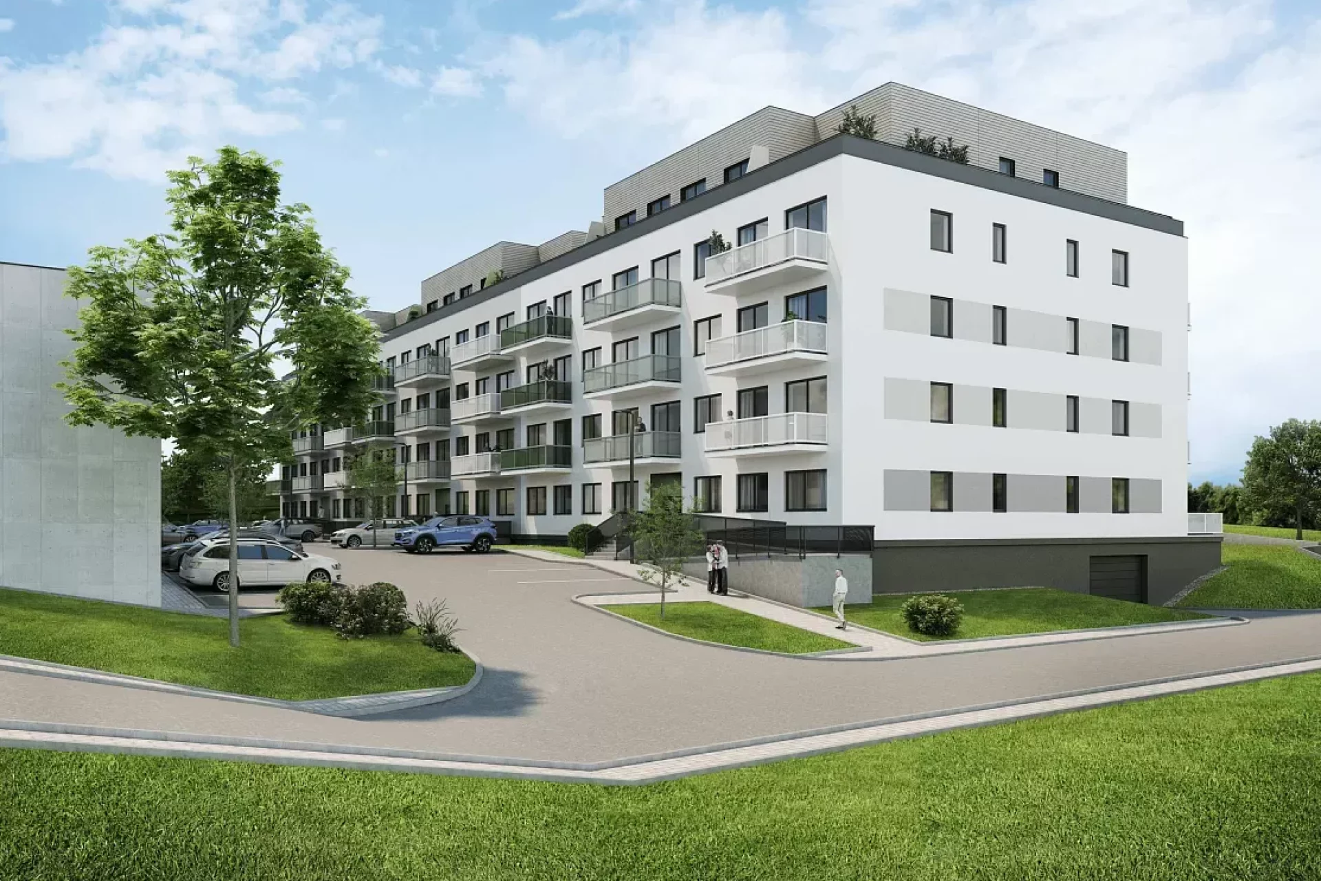 Developersky projekt Bytový dům Blansko Zborovce 2