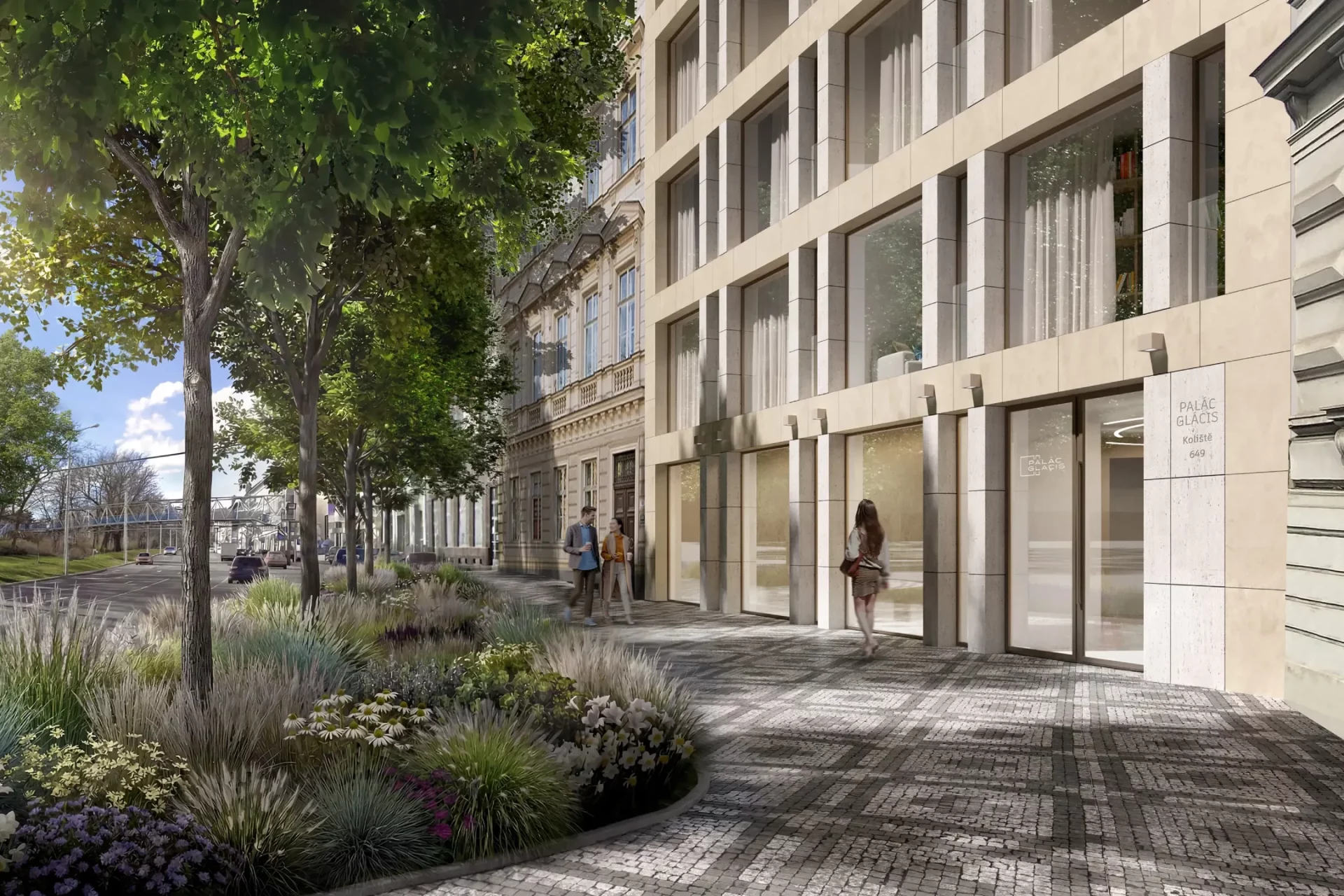 Developersky projekt Palác Glacis 2