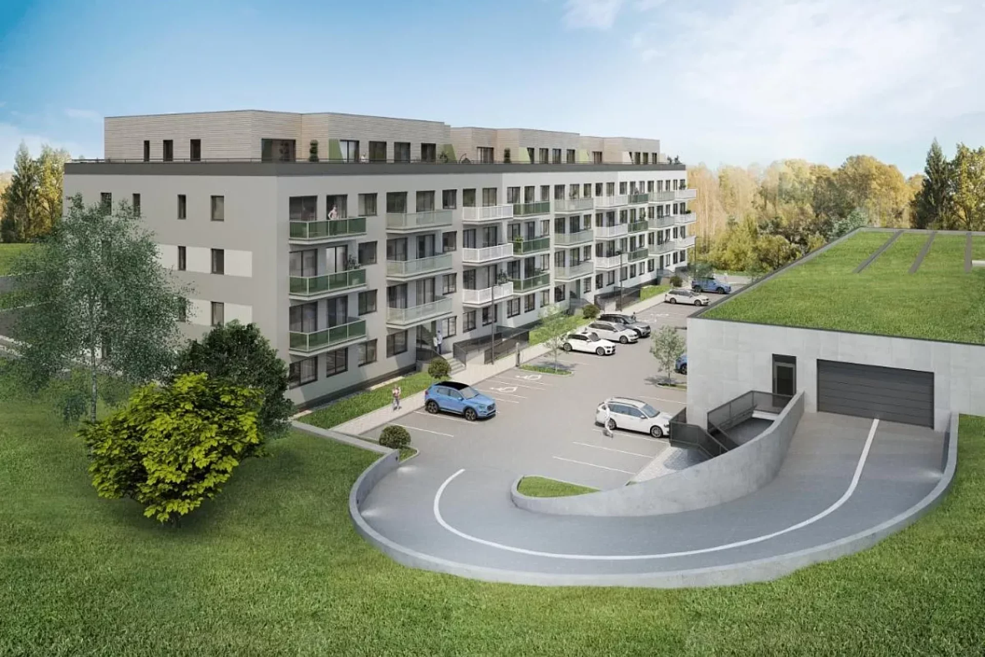 Developersky projekt Bytový dům Blansko Zborovce 3