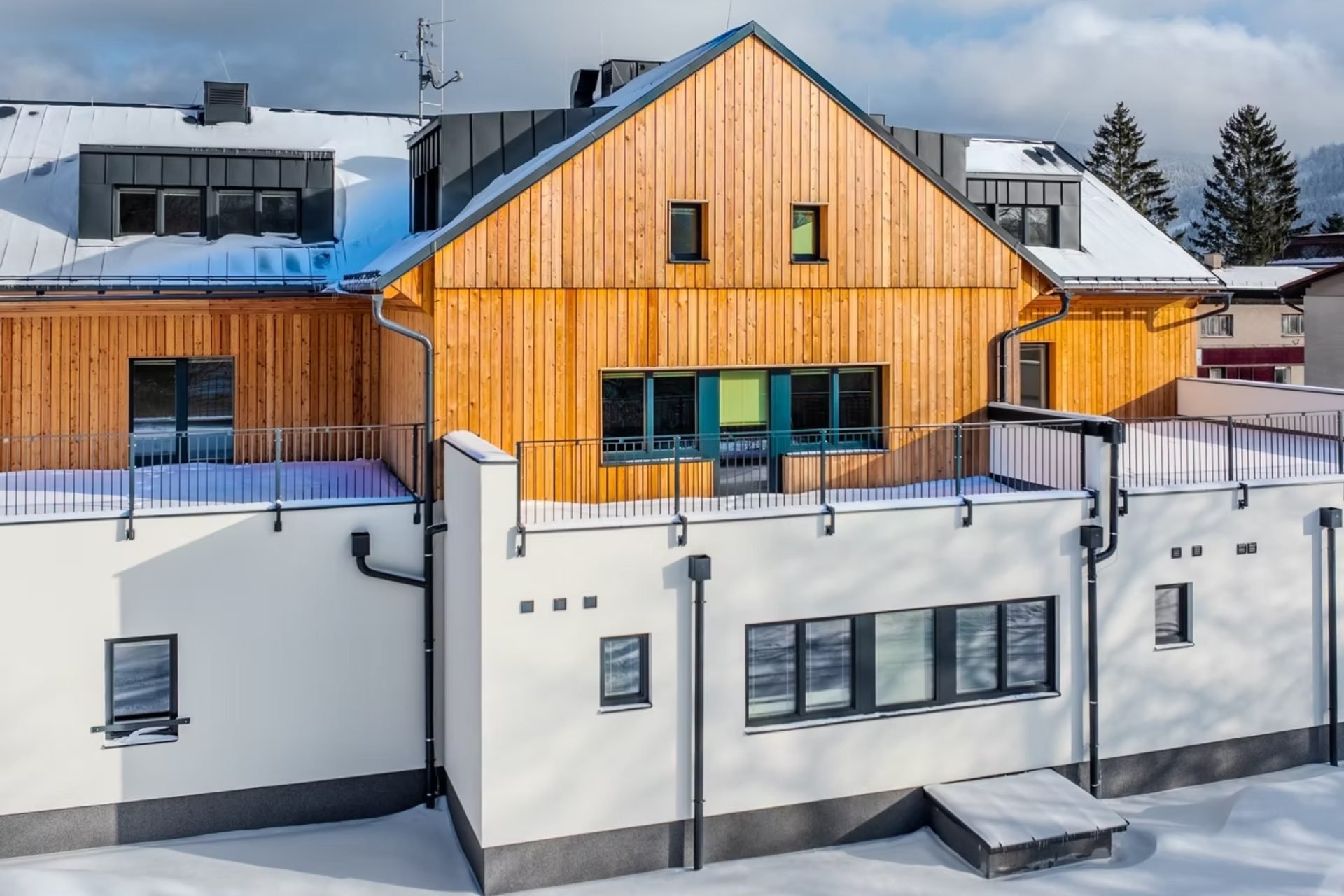 Developersky projekt Apartmány v centru Deštného