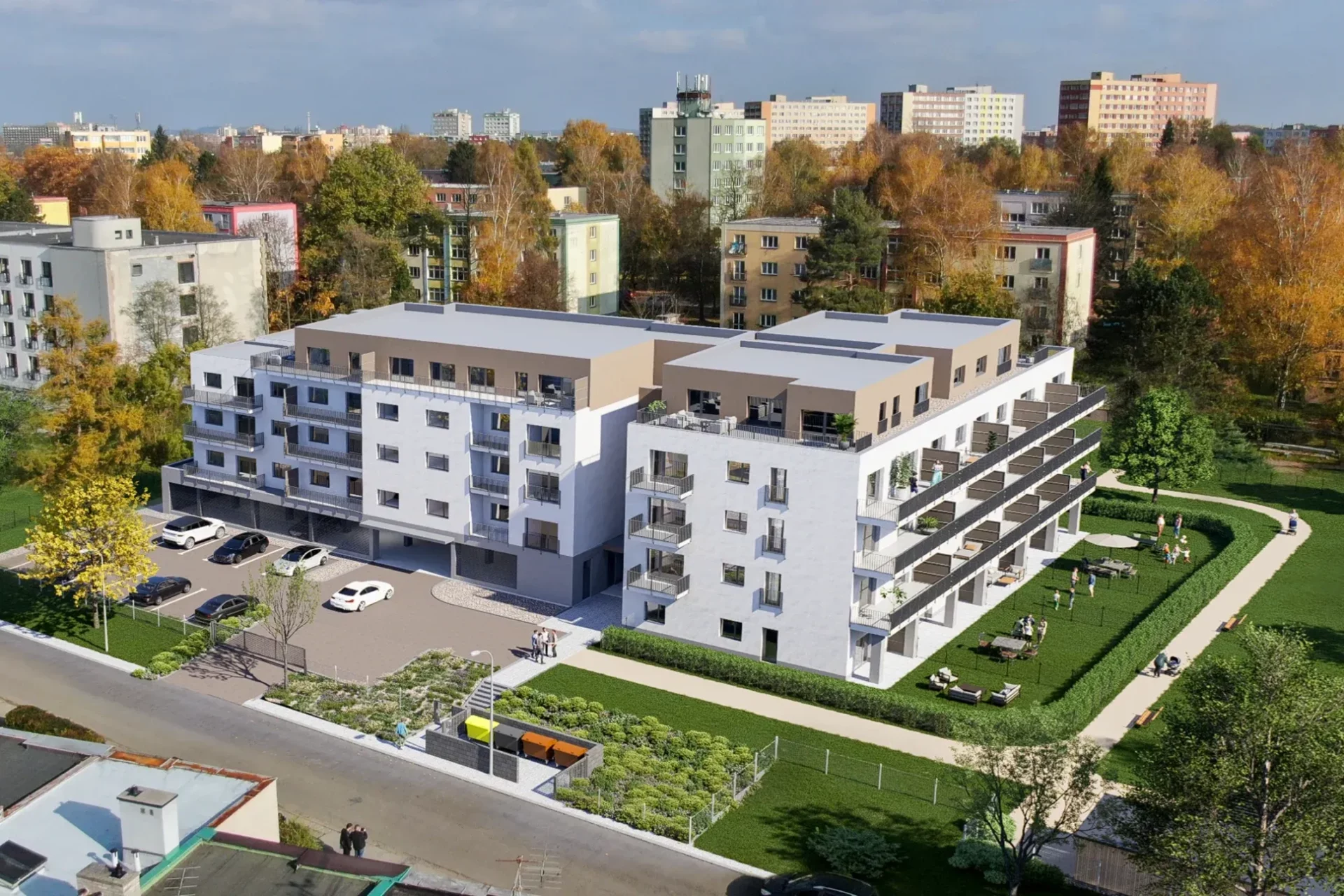 Developersky projekt Rezidence Petruškova 4