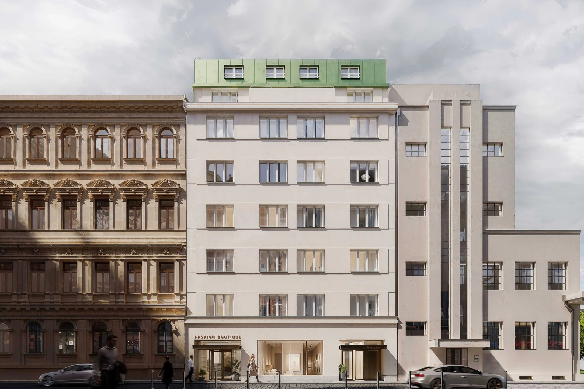 Developersky projekt Jeruzalémská 4