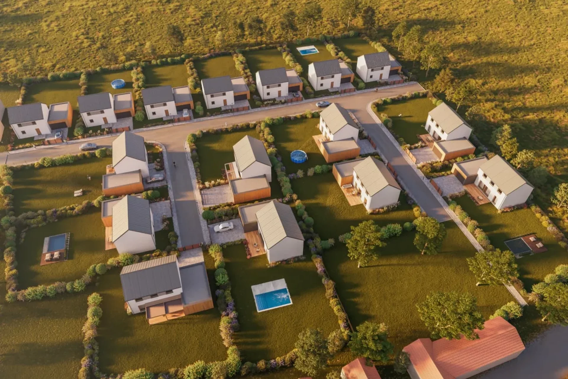 Developersky projekt Domy Račiněves 3